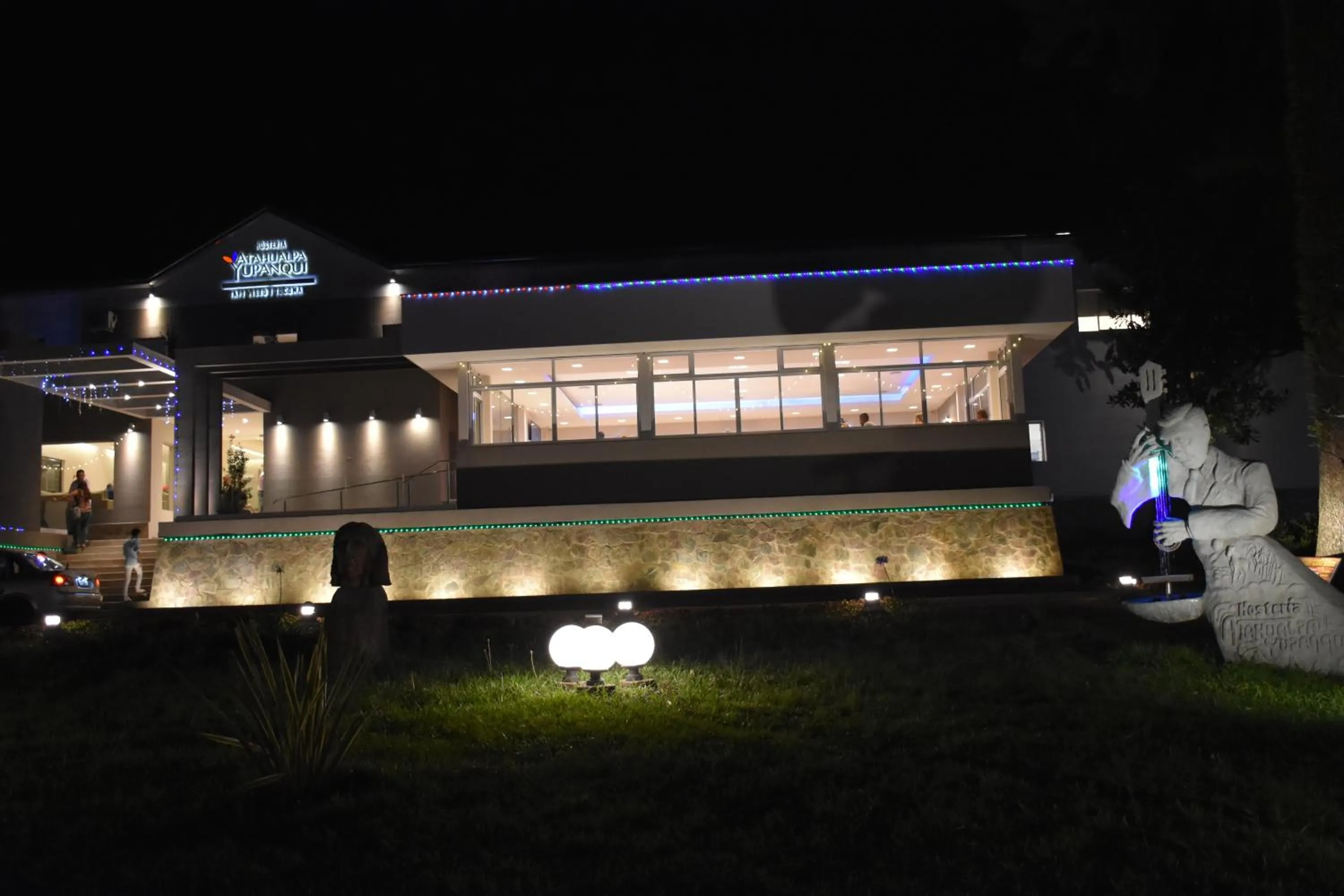 Facade/entrance in Hostería Atahualpa Yupanqui