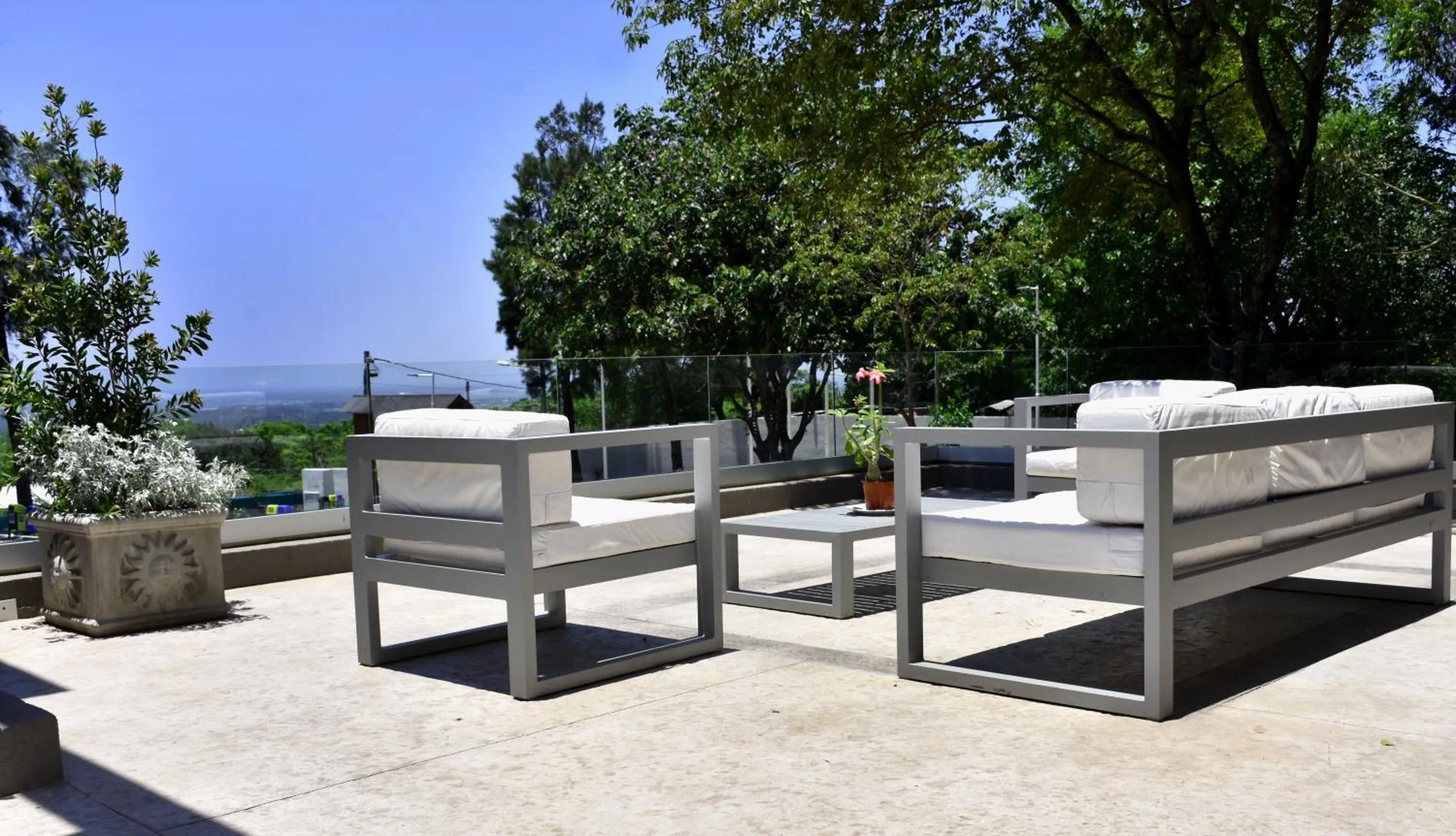 Balcony/Terrace in Hostería Atahualpa Yupanqui