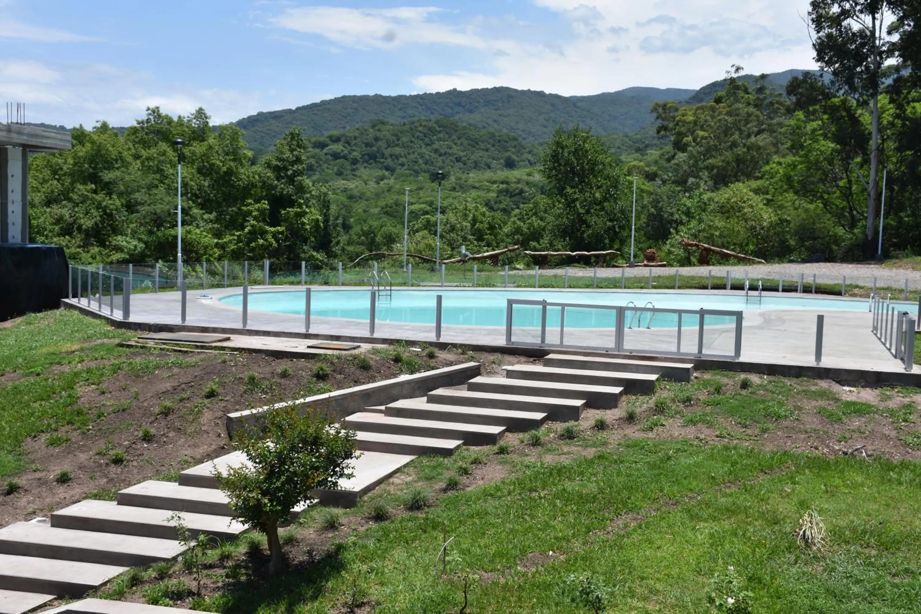 Swimming pool in Hostería Atahualpa Yupanqui