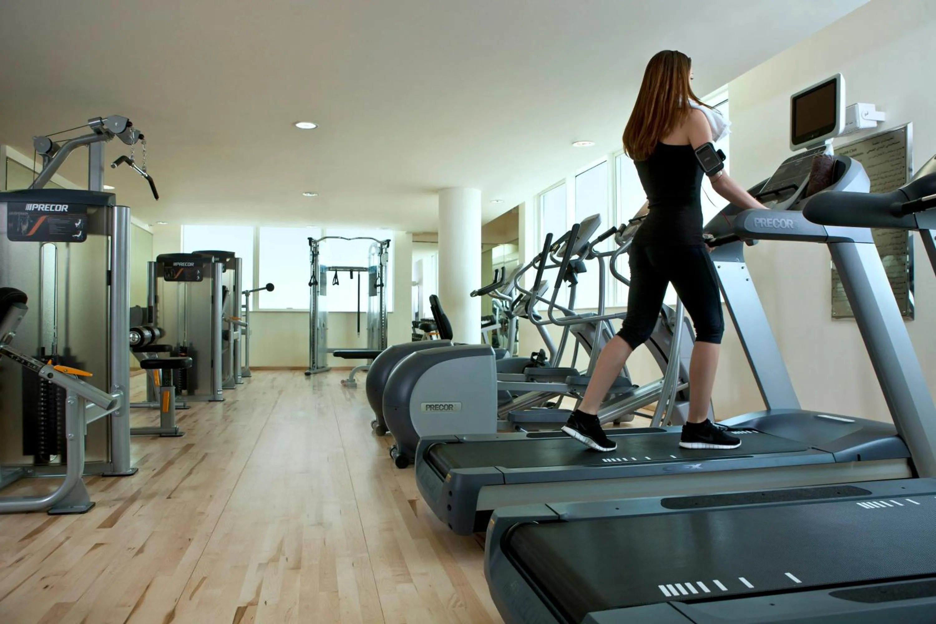 Fitness centre/facilities in Ramada Downtown Abu Dhabi