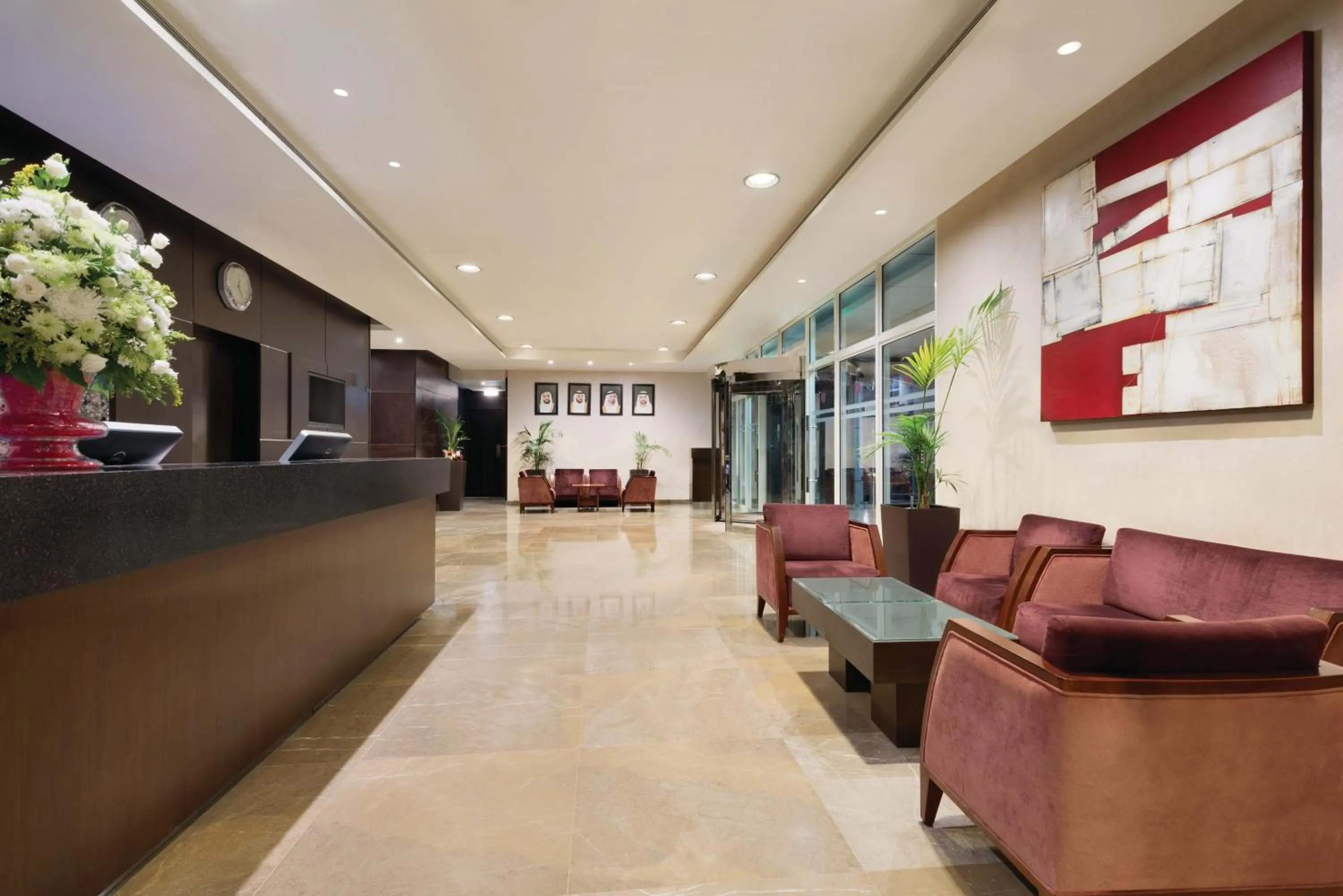 Lobby or reception in Ramada Downtown Abu Dhabi