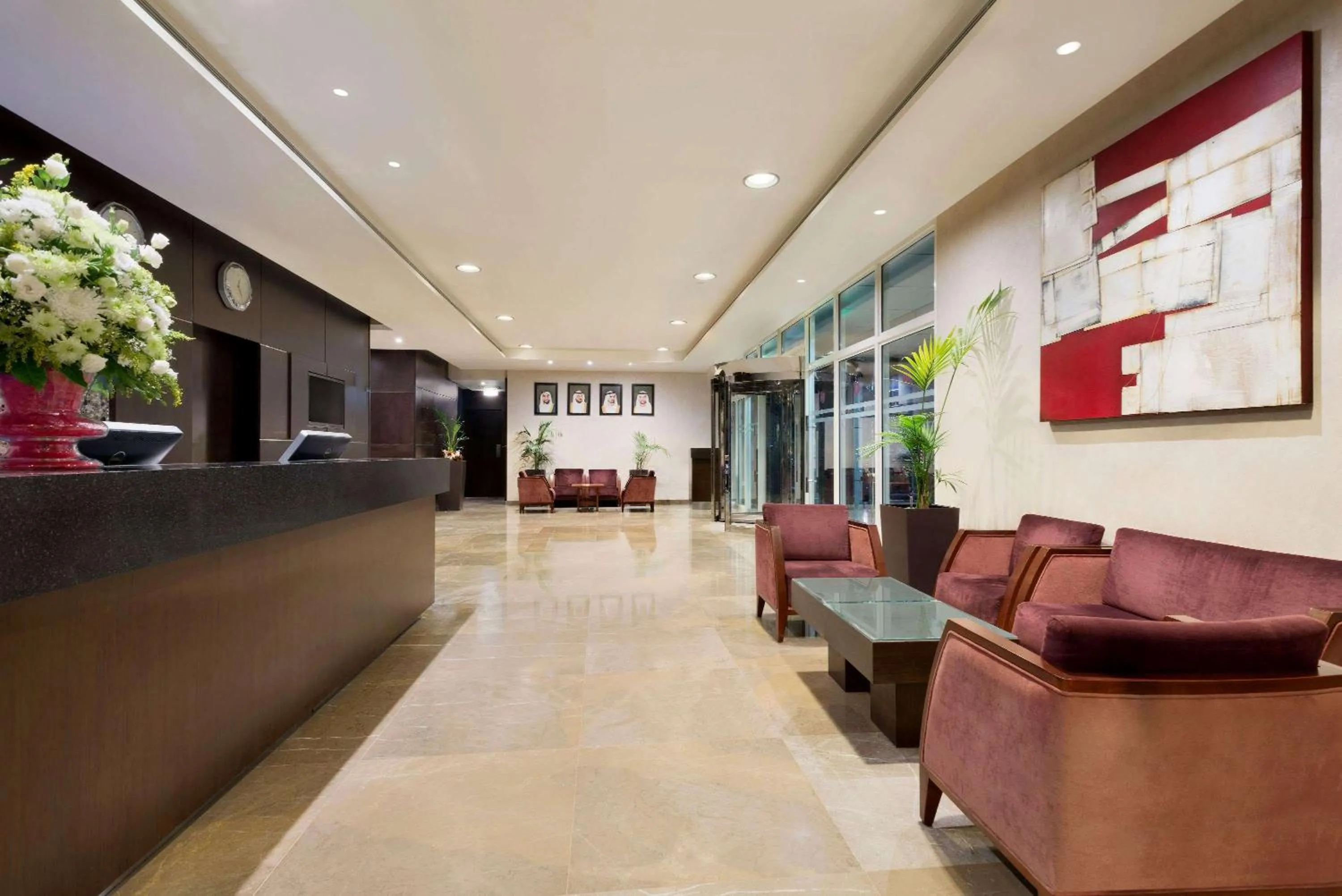 Lobby or reception in Ramada Downtown Abu Dhabi