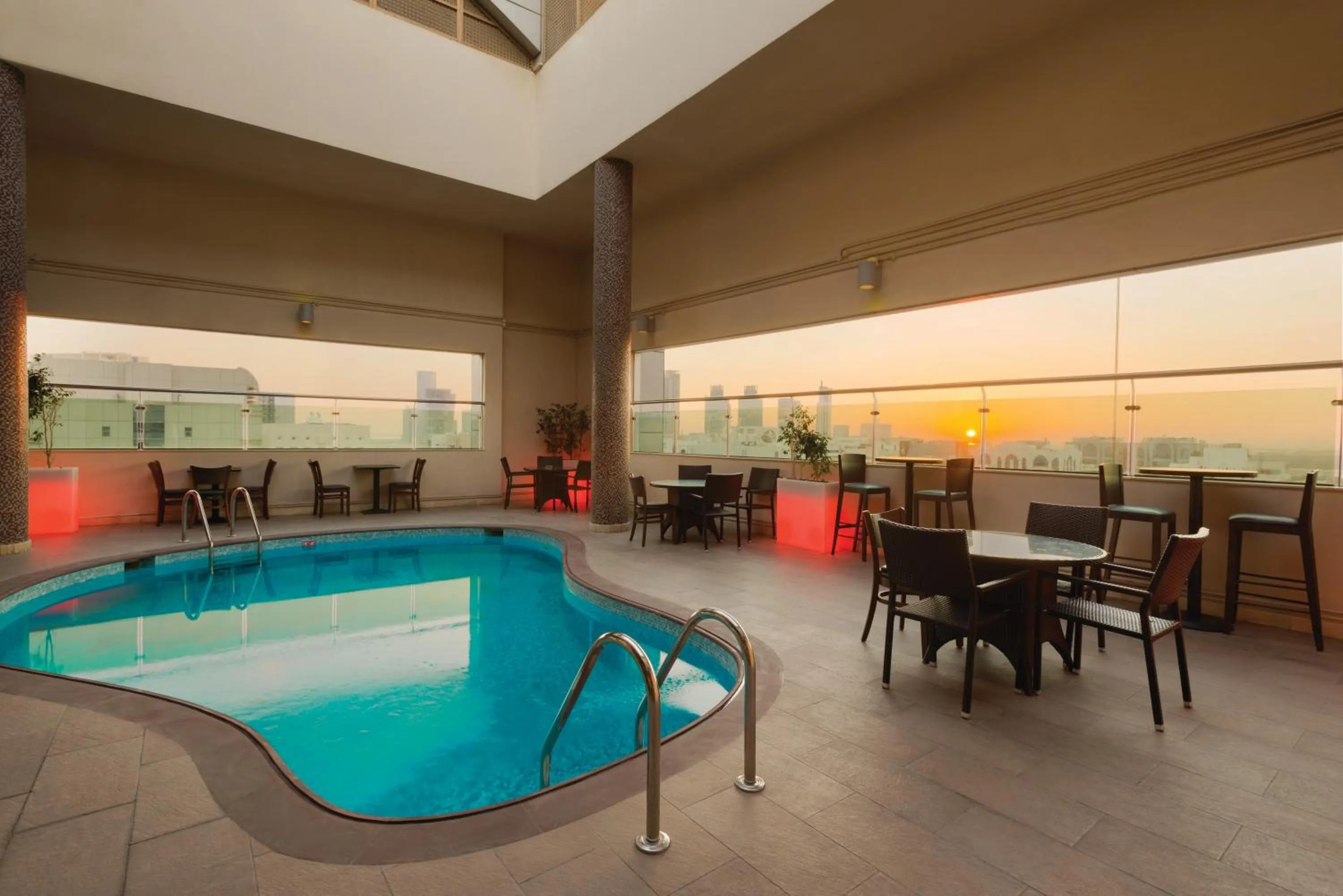 Swimming pool in Ramada Downtown Abu Dhabi