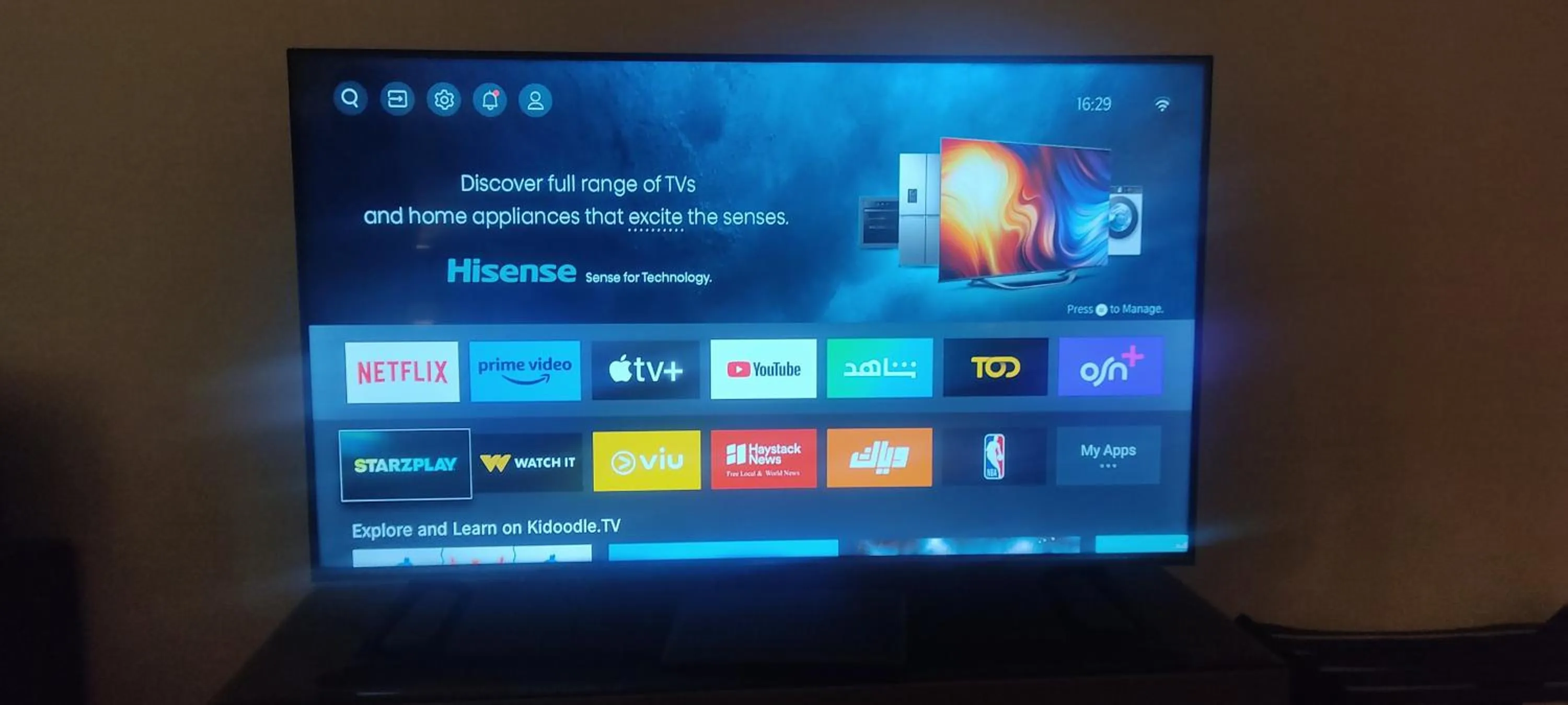 TV and multimedia in Ramada Downtown Abu Dhabi