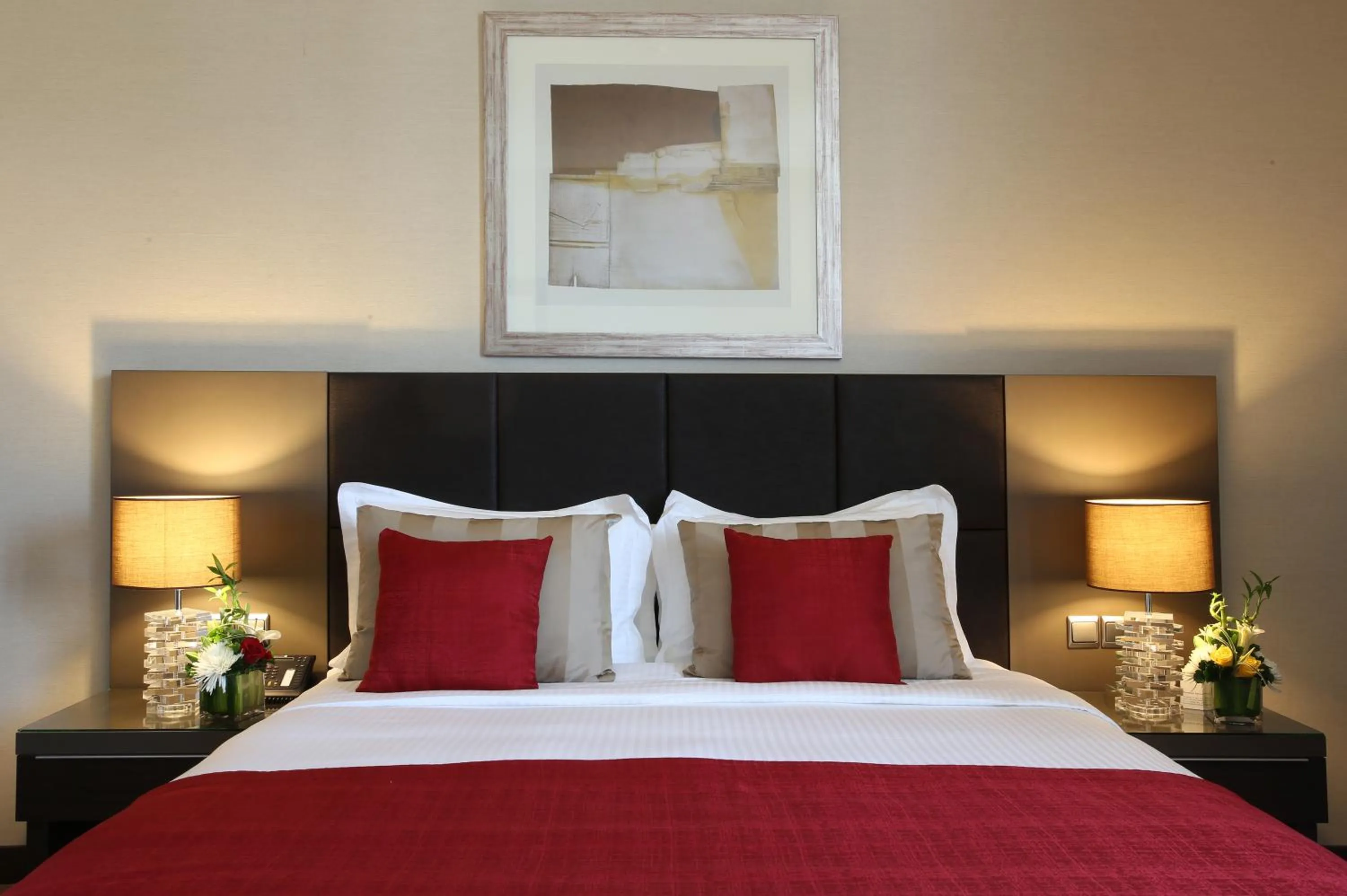 Photo of the whole room, Bed in Ramada Downtown Abu Dhabi