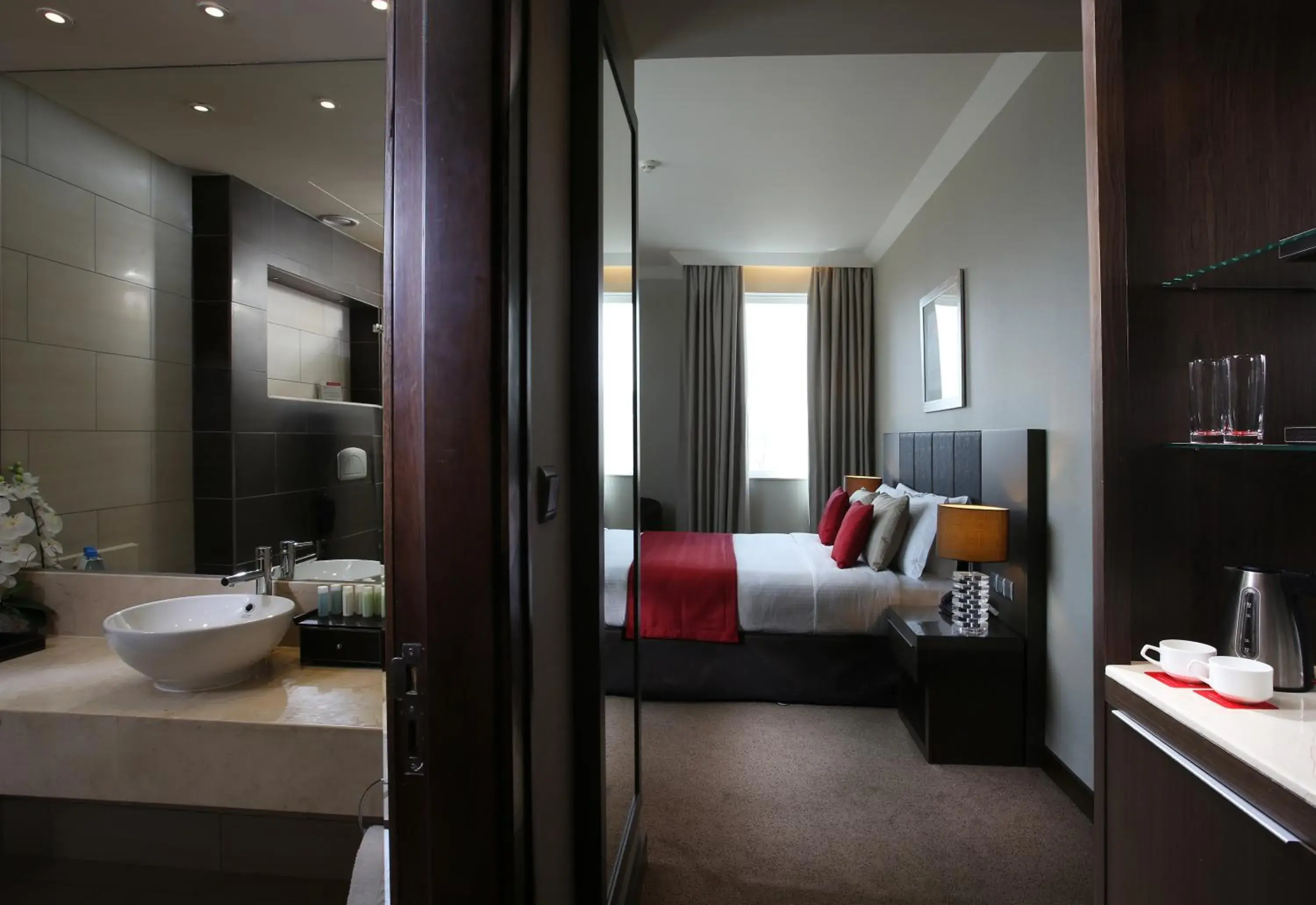 Queen Room - Disability Access - Smoking in Ramada Downtown Abu Dhabi Queen Room - Disability Access - Smoking in Ramada Downtown Abu Dhabi