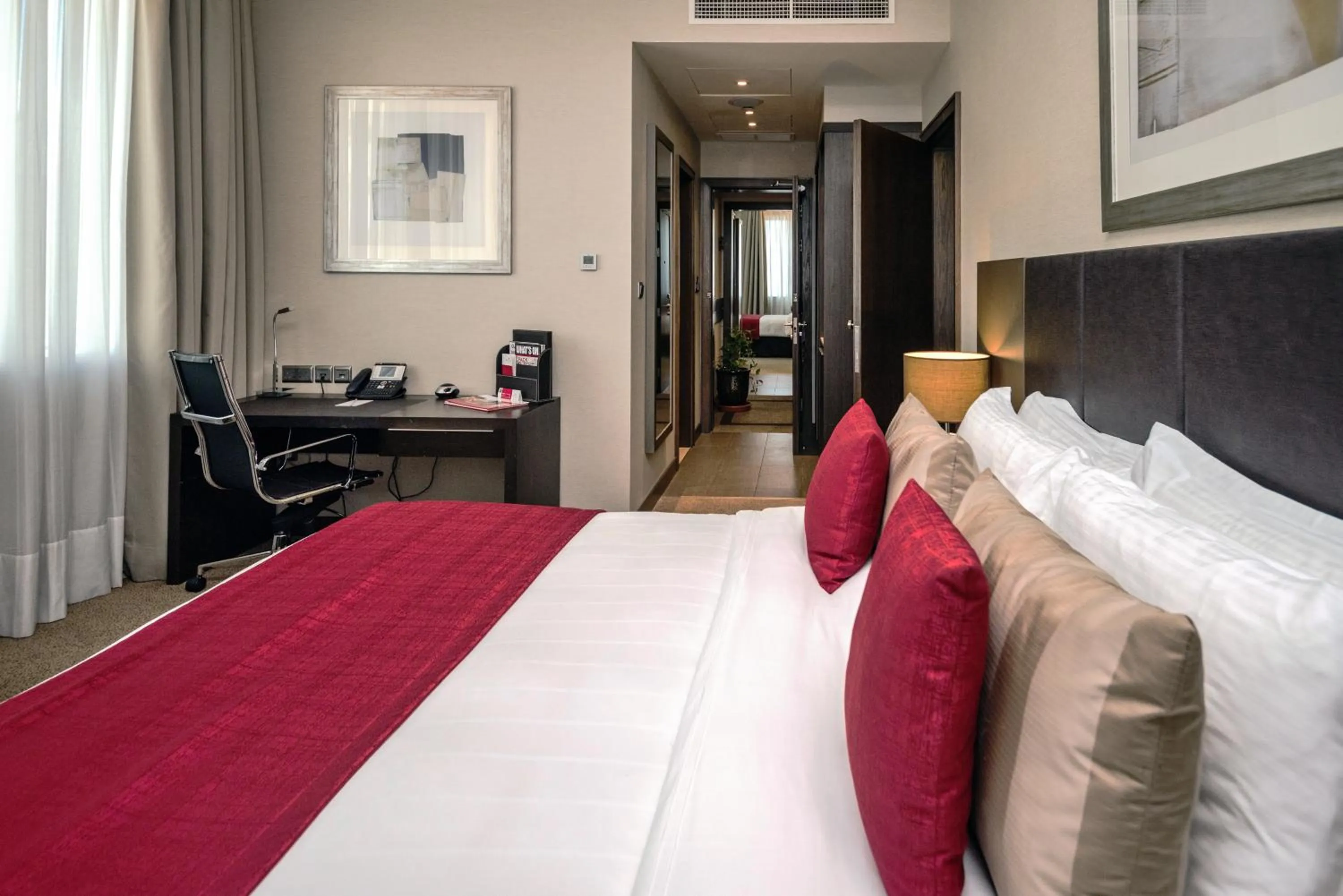 Photo of the whole room, Bed in Ramada Downtown Abu Dhabi