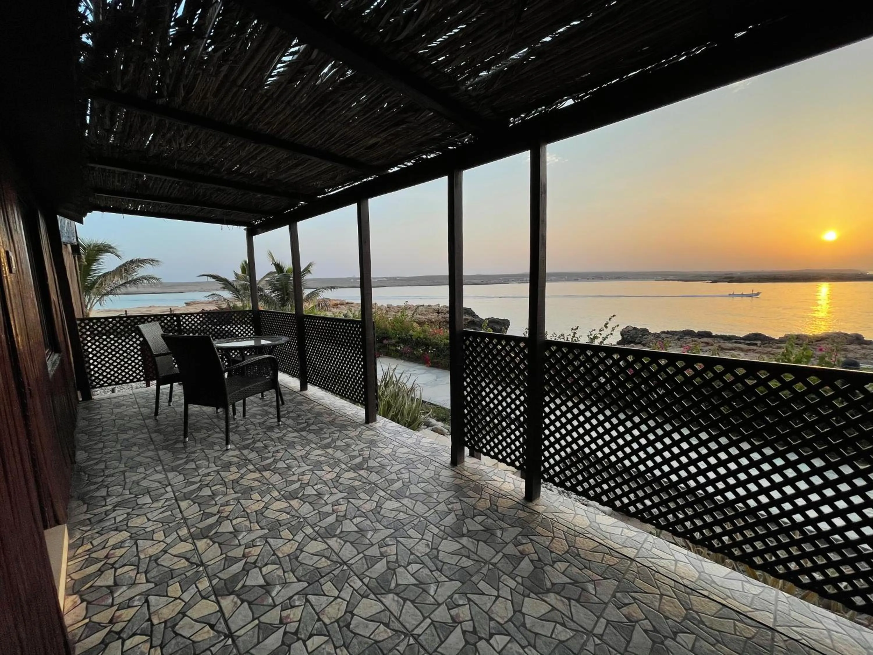 Patio in Turtle Beach Resort