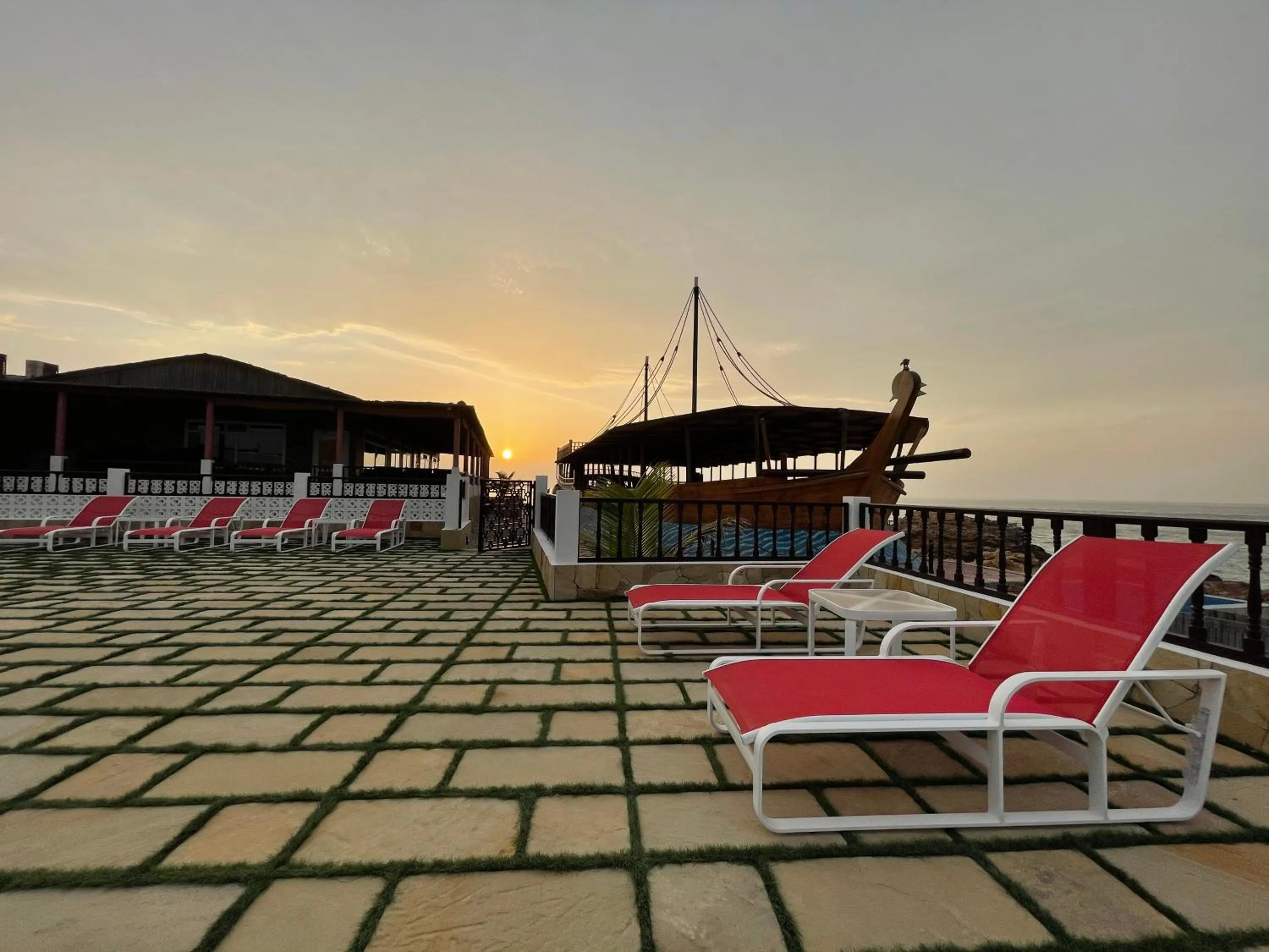 Sunset in Turtle Beach Resort