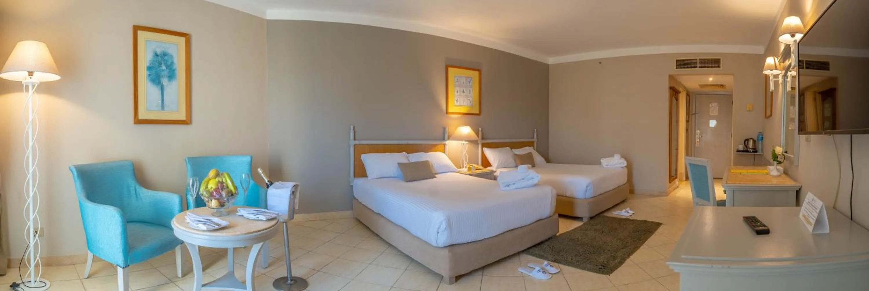 Bed in Aurora Oriental Resort Sharm El Sheikh