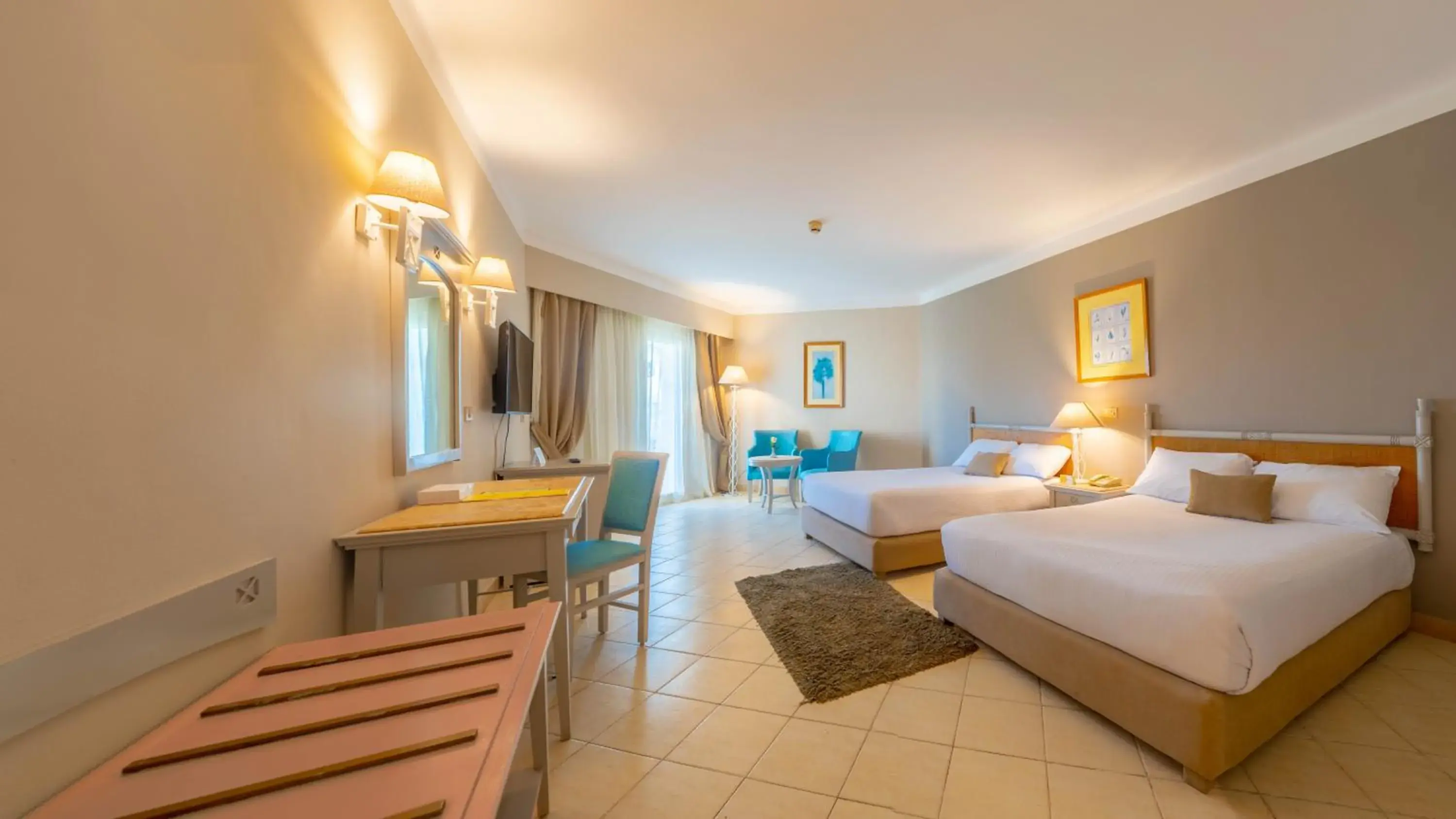 Standard Double Room with Side Sea View in Aurora Oriental Resort Sharm El Sheikh Standard Double Room with Side Sea View in Aurora Oriental Resort Sharm El Sheikh