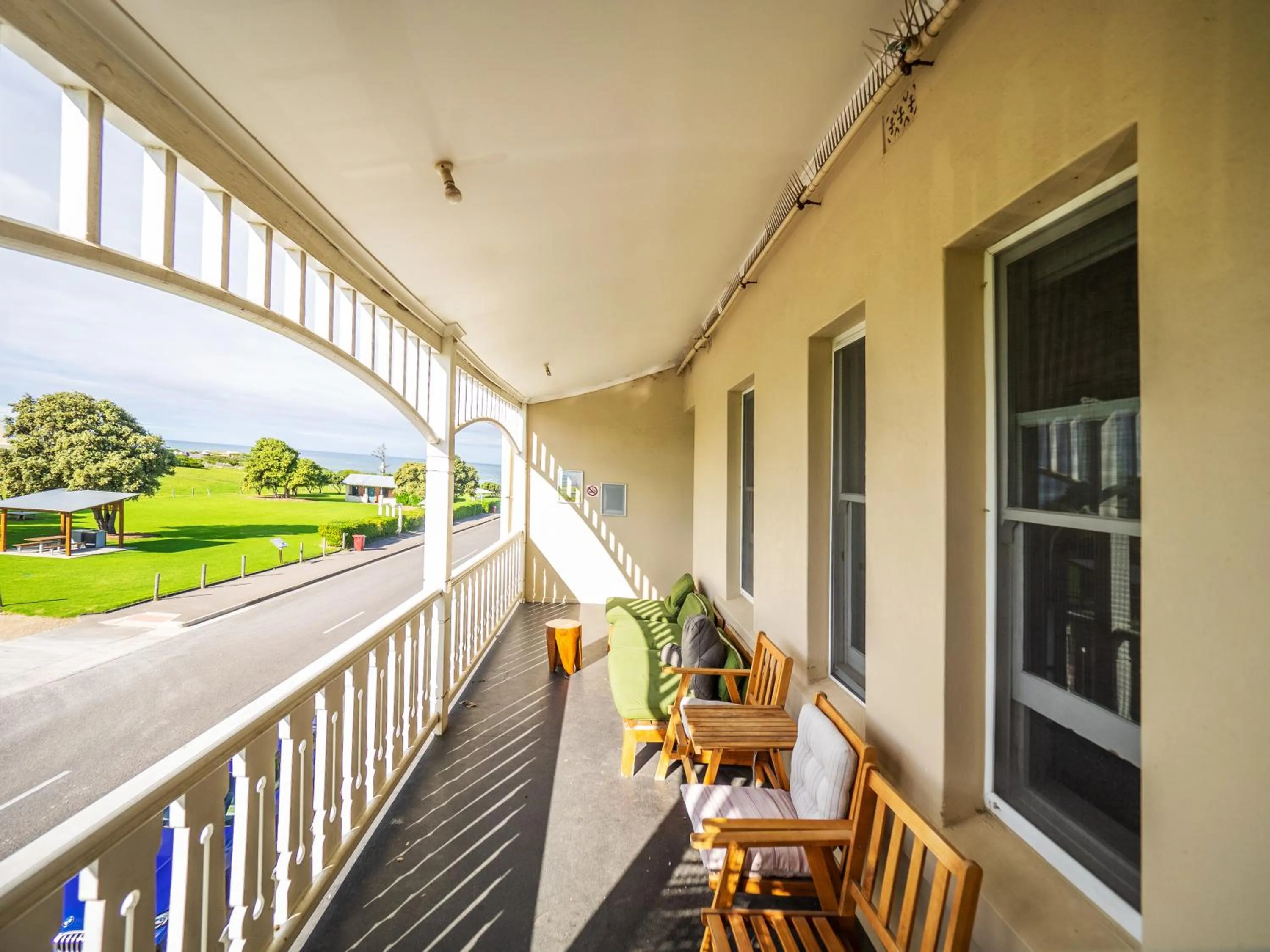 Balcony/Terrace in YHA Port Elliot Beach House