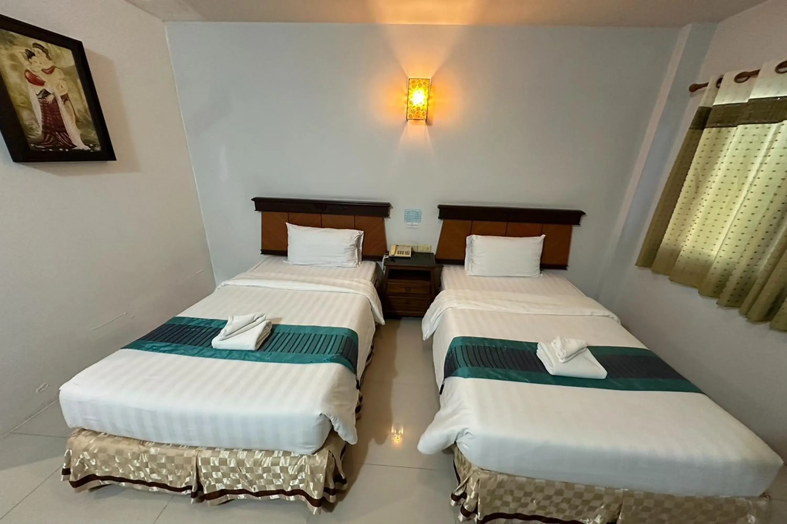 Superior Twin Room in Chiangrai Grand Room Hotel Superior Twin Room in Chiangrai Grand Room Hotel