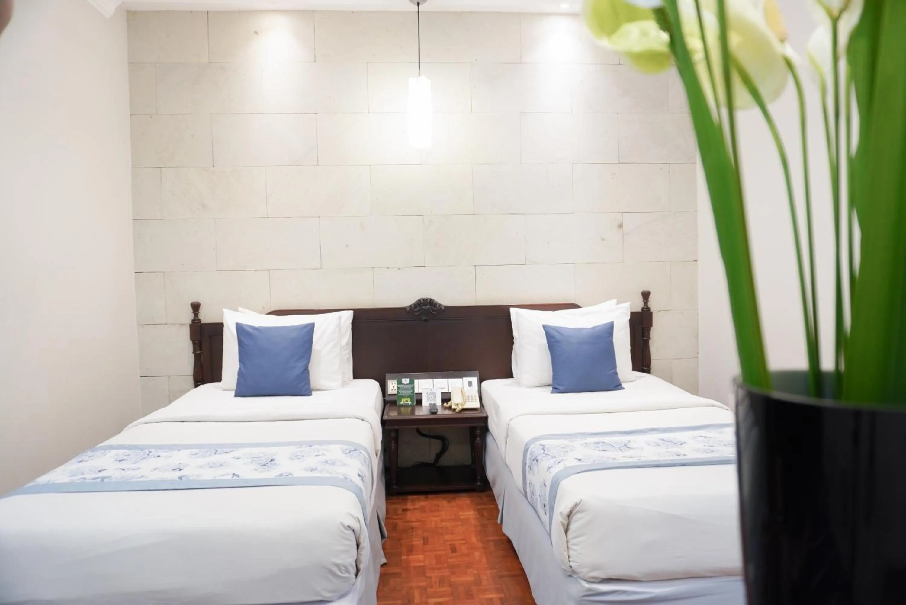 Bed in Puteri Gunung Hotel