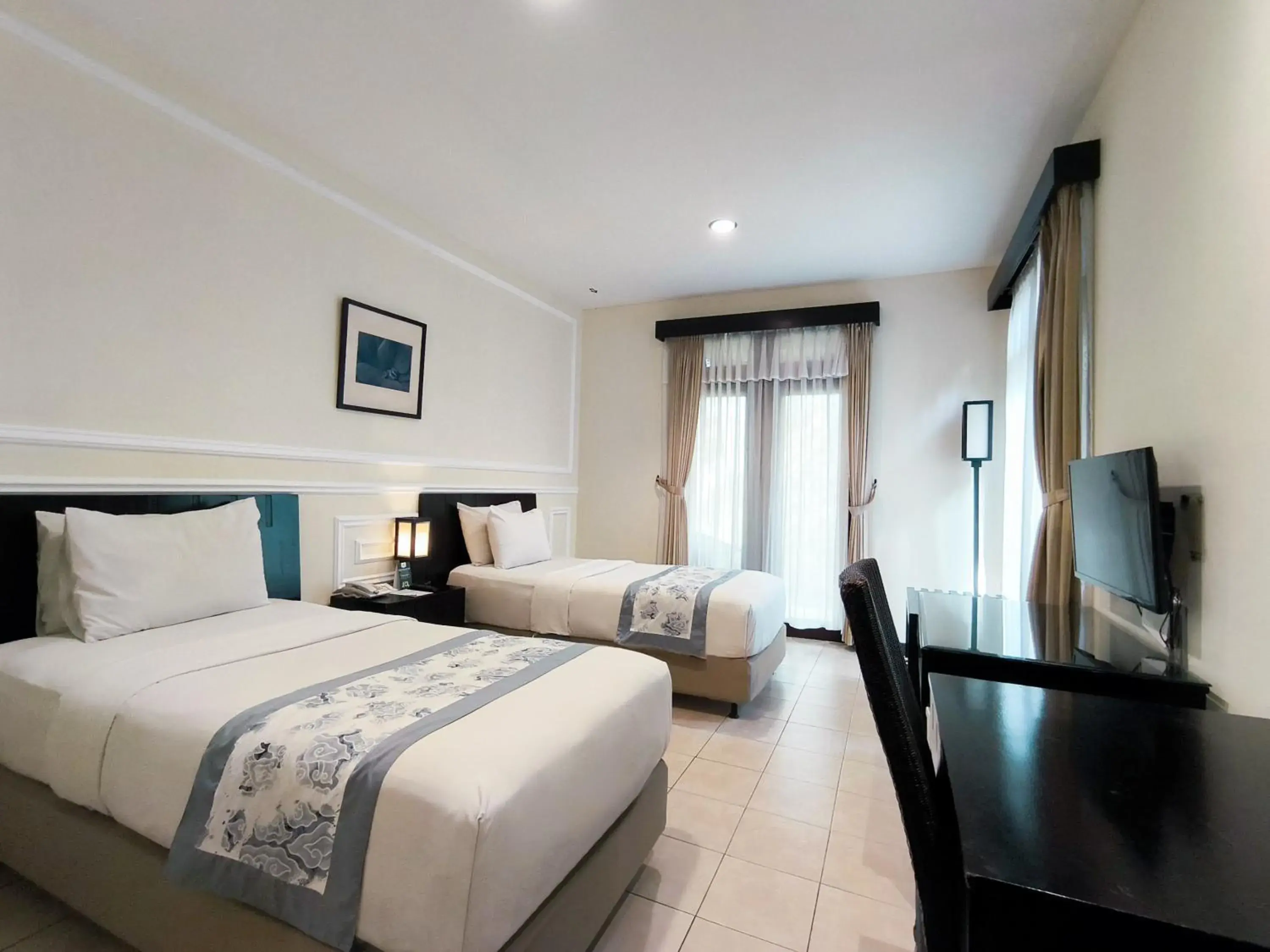 Superior Twin Room with Terrace in Puteri Gunung Hotel Superior Twin Room with Terrace in Puteri Gunung Hotel