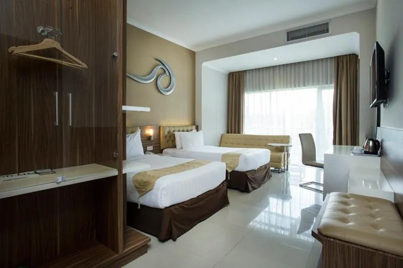 Bed in Lorin Sentul Hotel