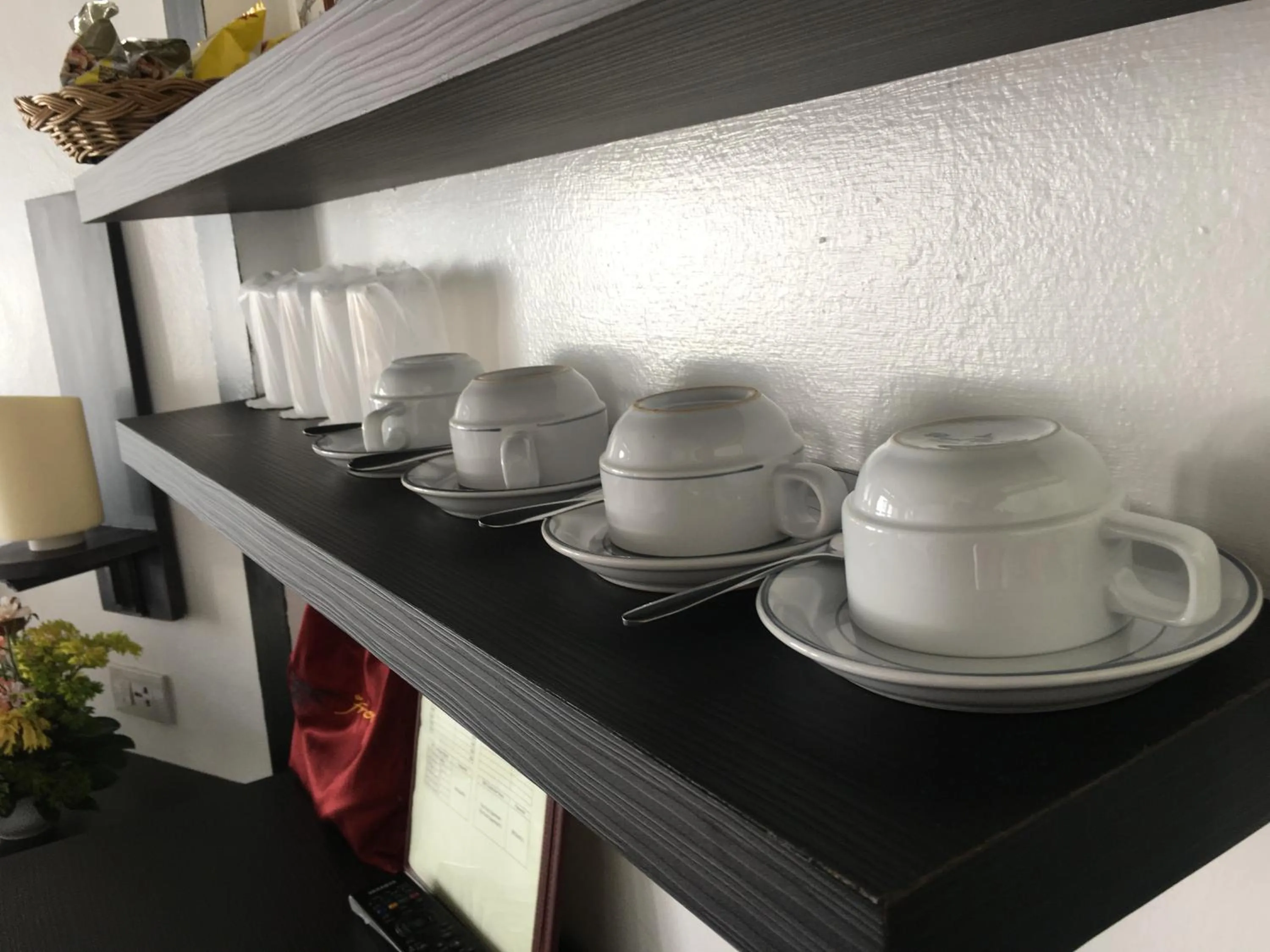 Coffee/tea facilities in The Front Hotel and Apartments