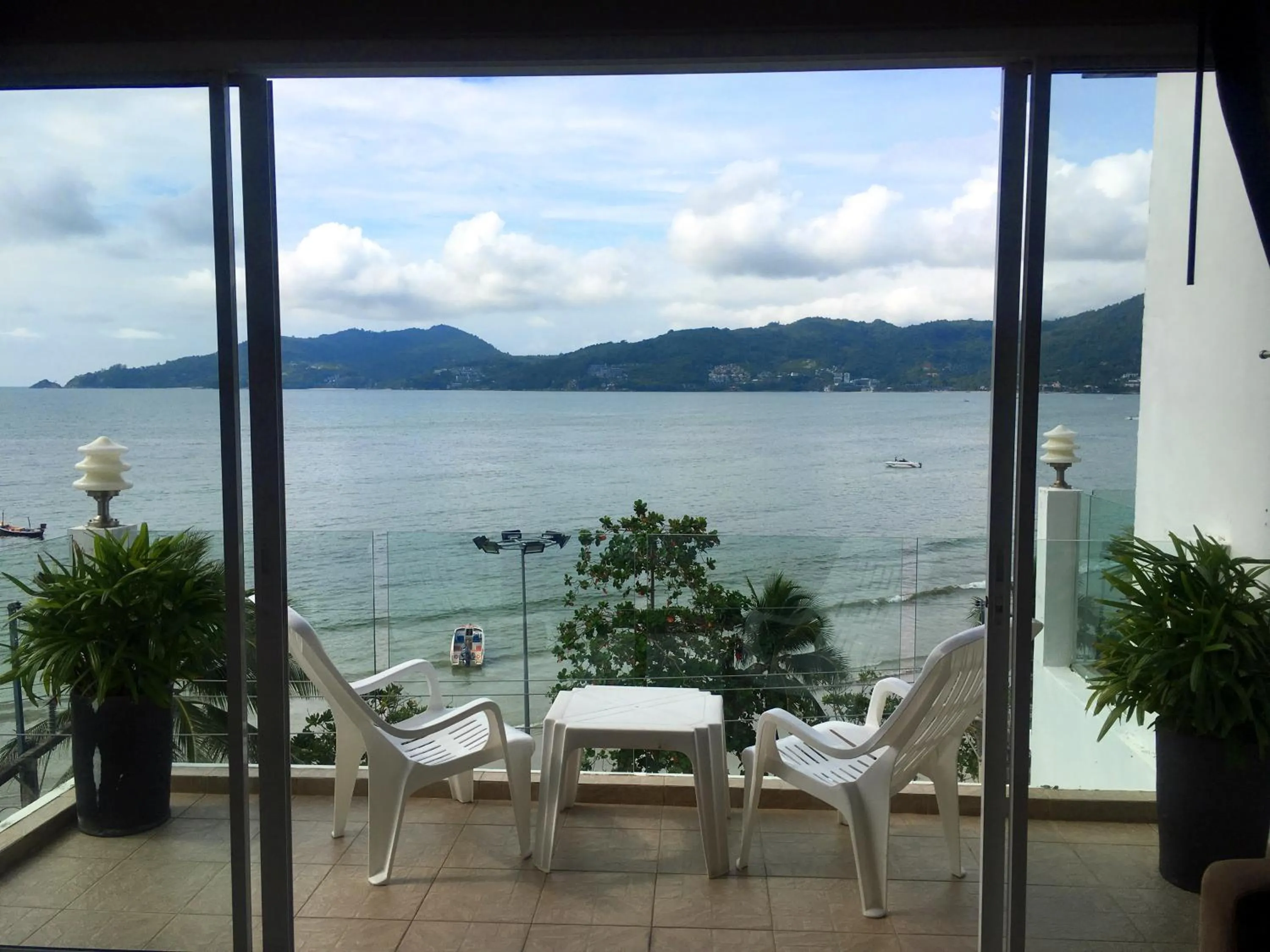 Balcony/Terrace in The Front Hotel and Apartments