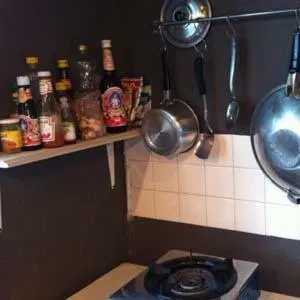 Decorative detail in Monkey Samui Hostel