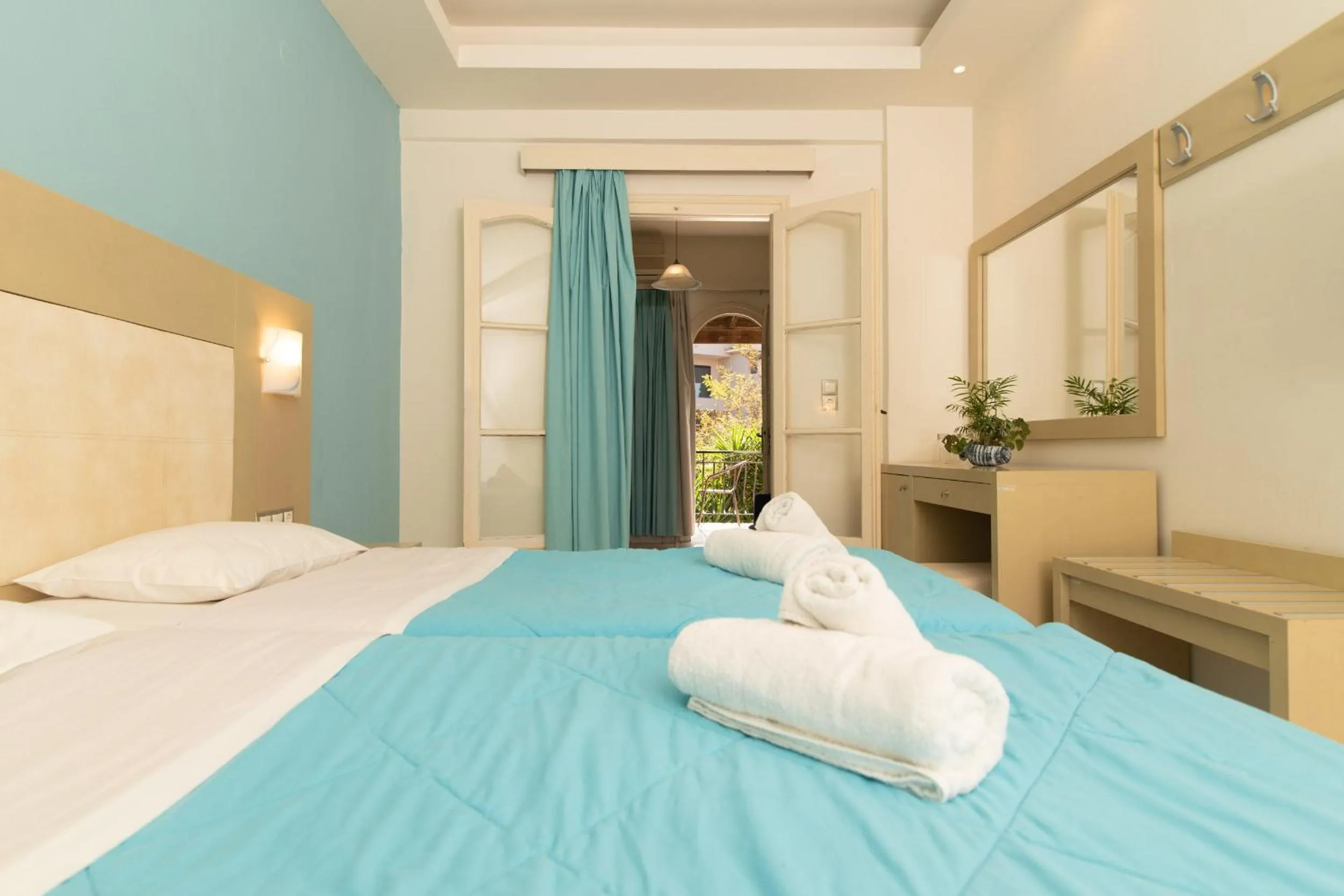 Bed in Porto Koukla Beach