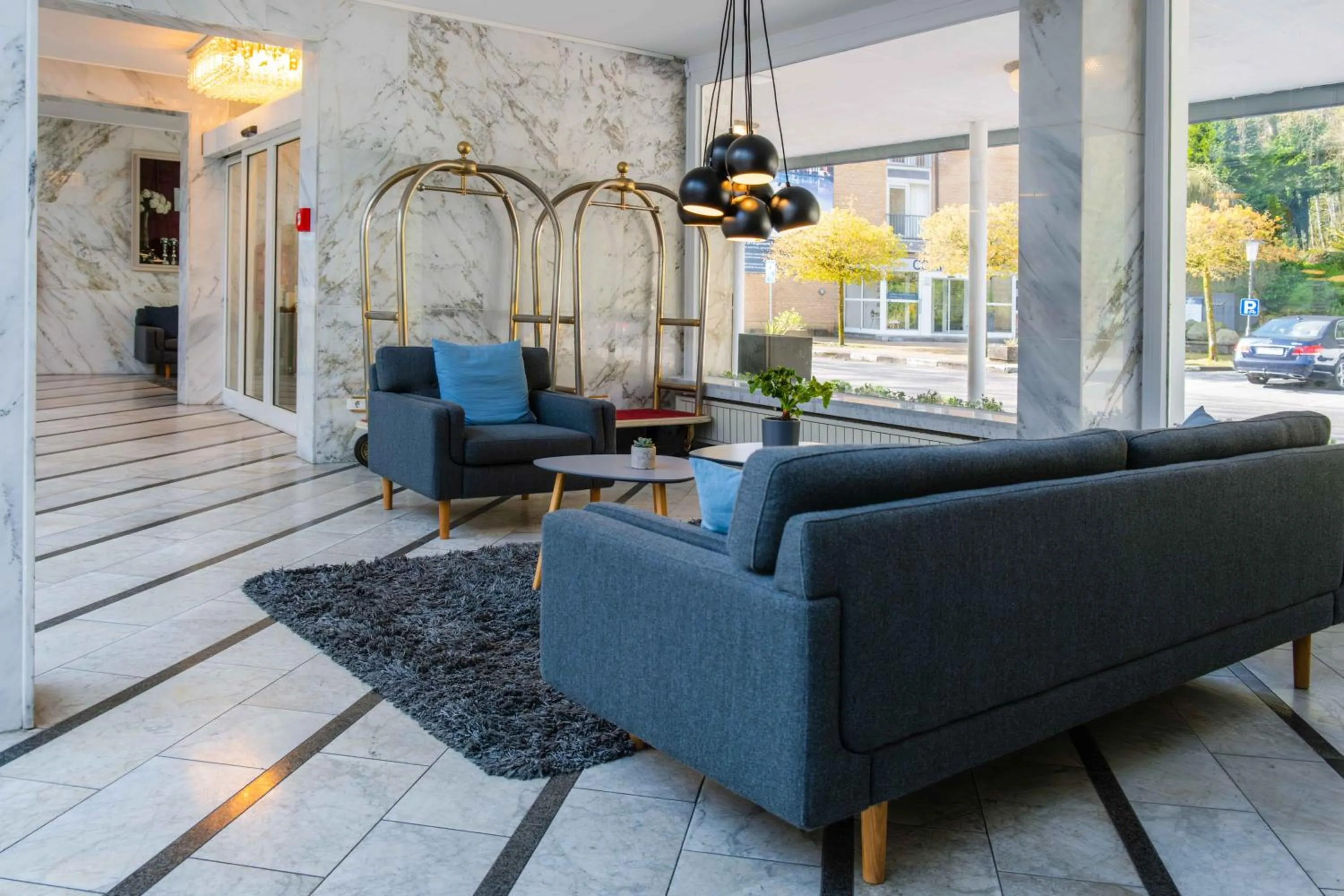 Lobby or reception in Hotel des Nordens Flensburg Wellness & Spa