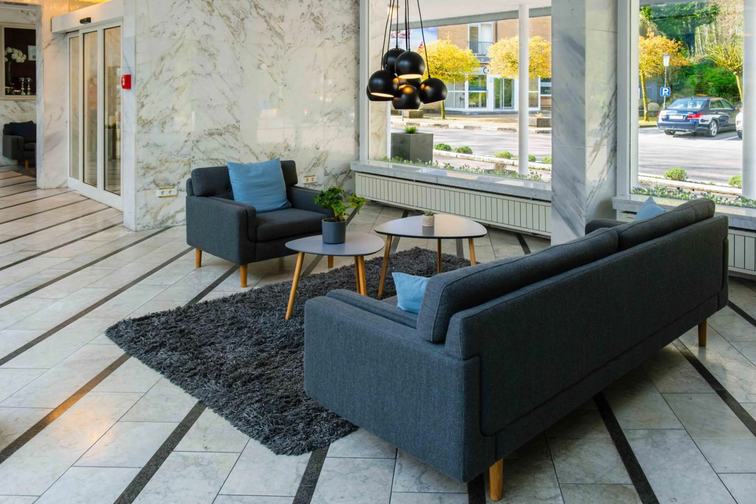 Lobby or reception in Hotel des Nordens Flensburg Wellness & Spa