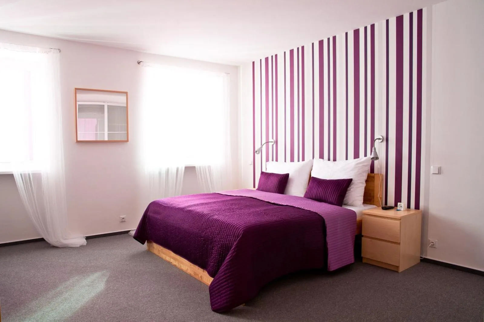 Bedroom, Bed in Hotel Berger