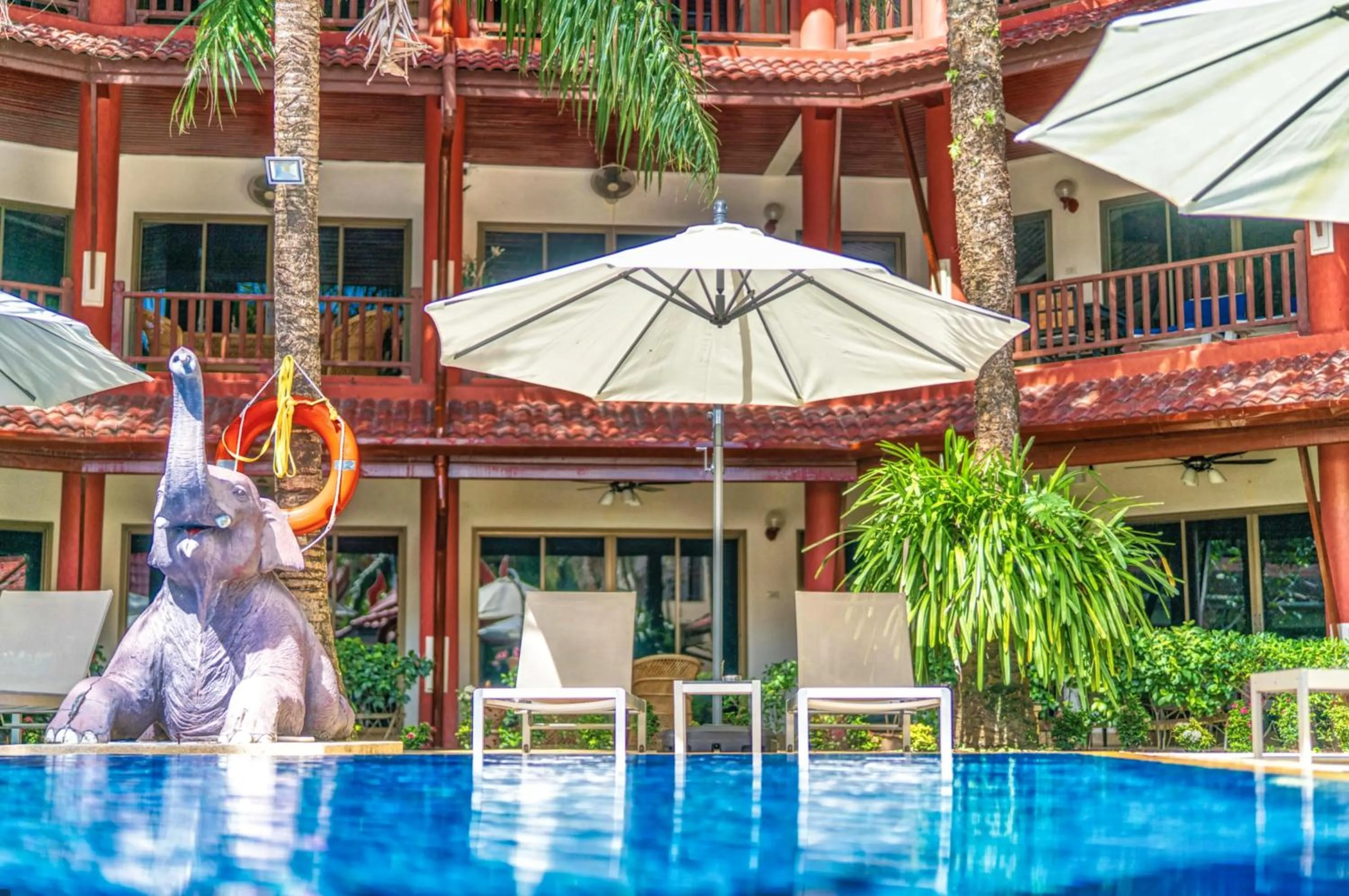 Swimming pool in Sai Rougn Residence - SHA Extra Plus