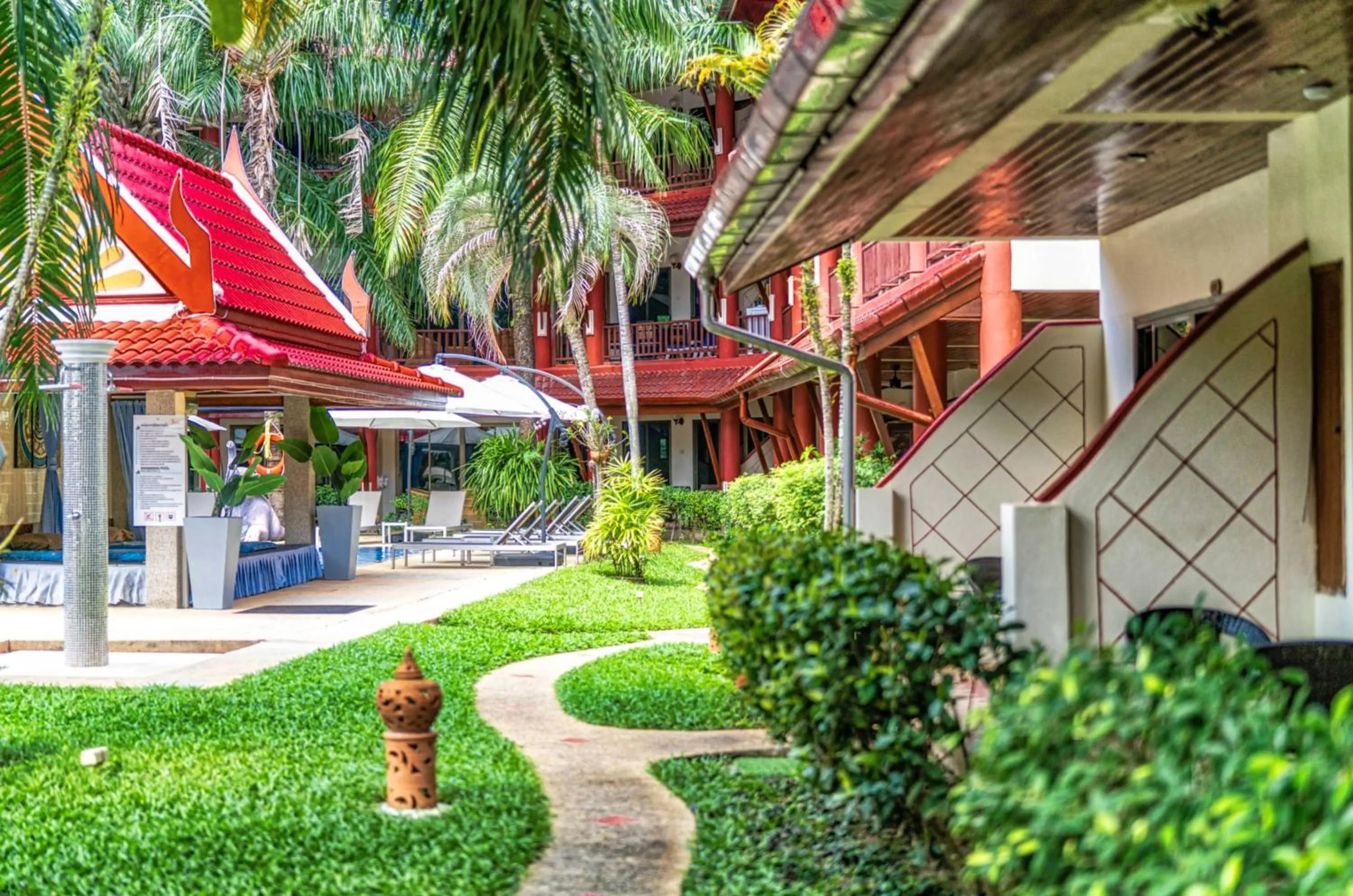 Garden in Sai Rougn Residence - SHA Extra Plus