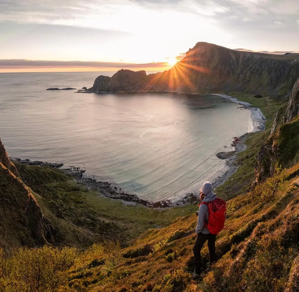 Hiking in Grønnbuene Rorbu Hotel