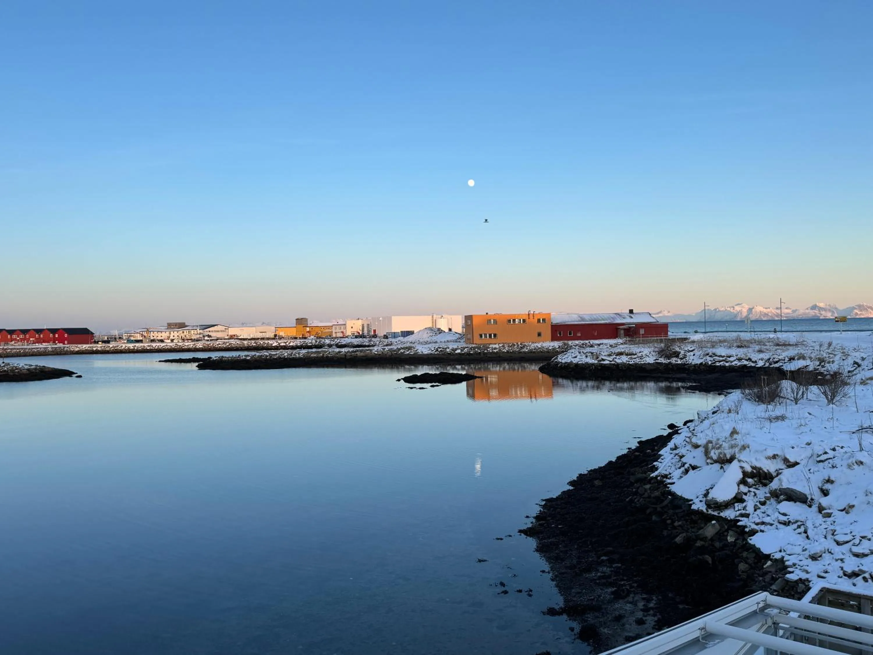 Lake view in Grønnbuene Rorbu Hotel