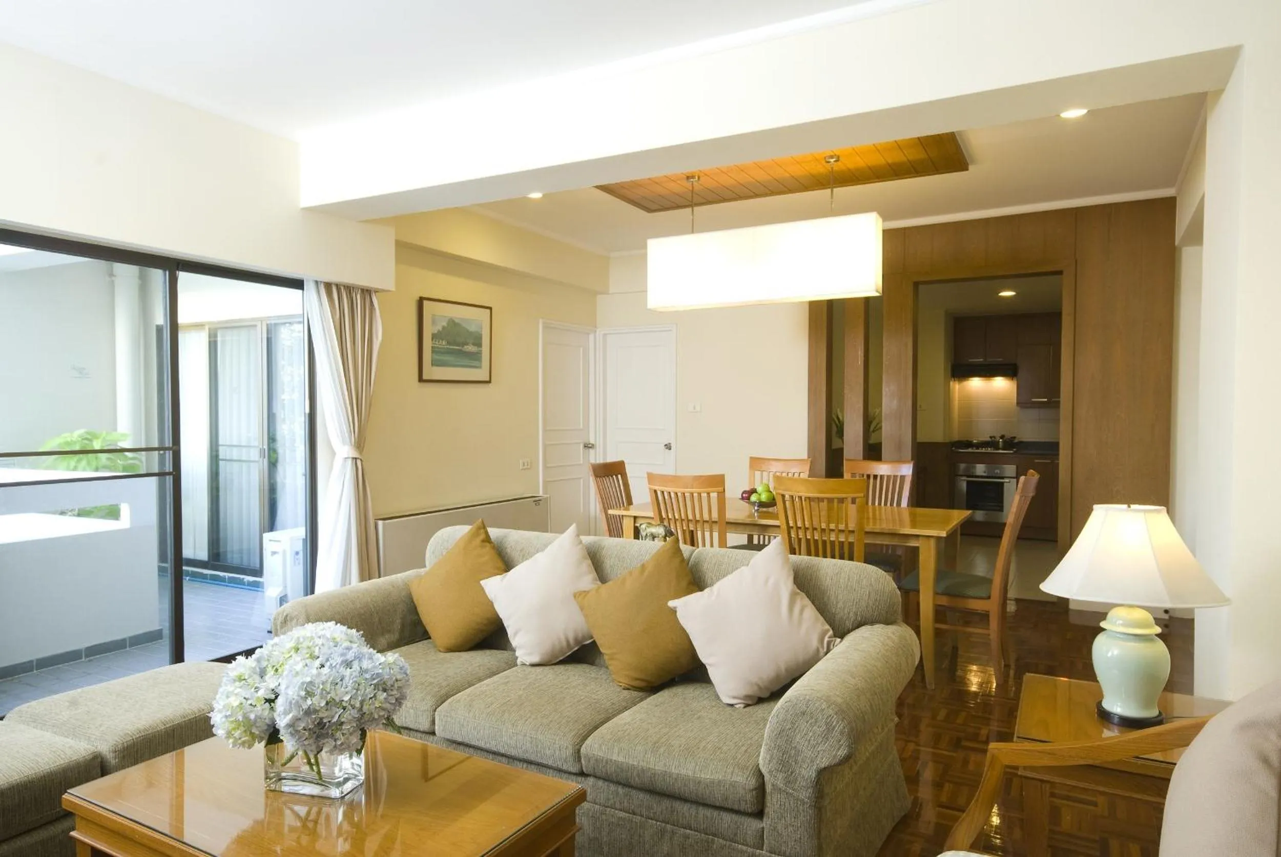 Living room in Kantary House Hotel, Bangkok