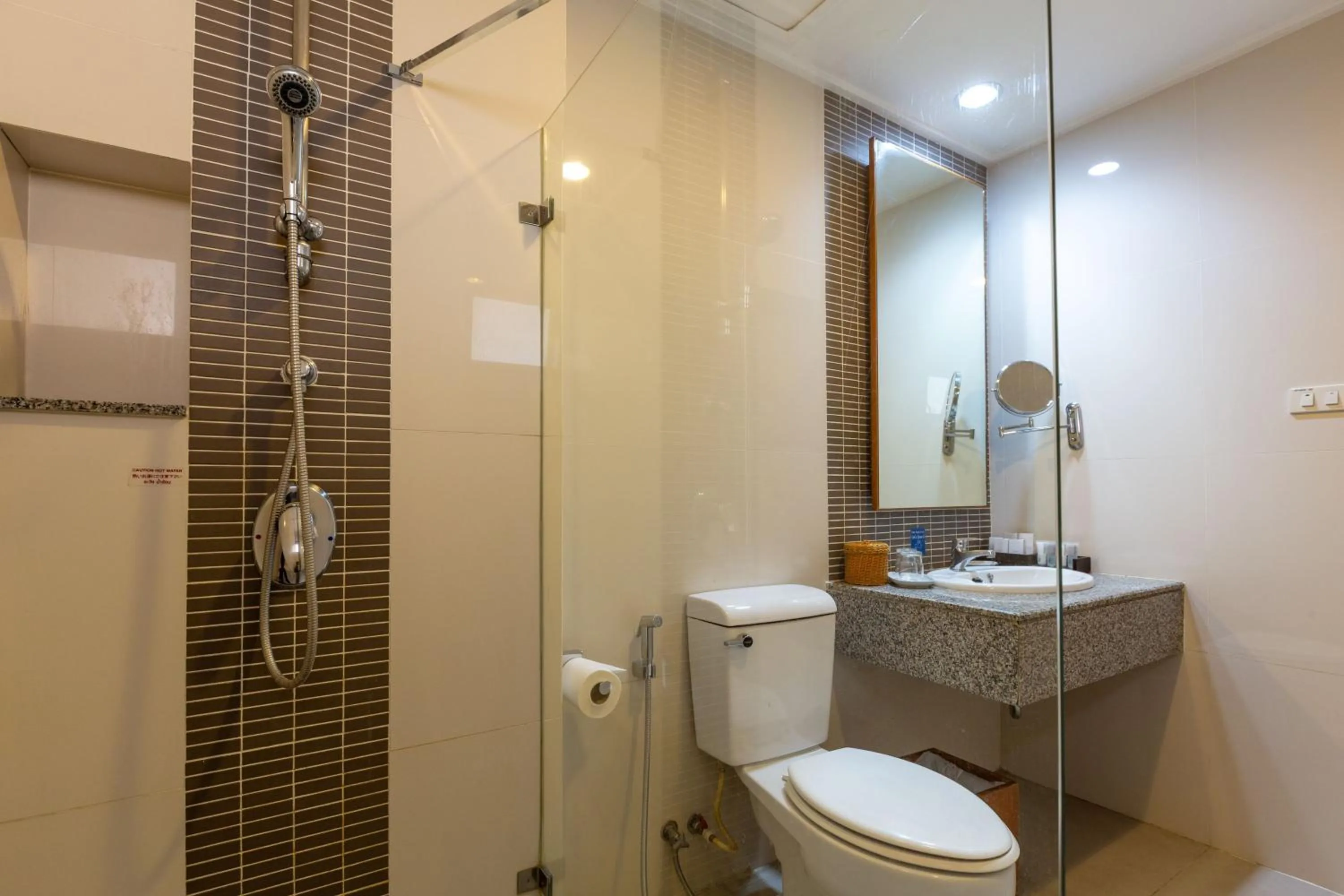 Shower in Kantary House Hotel, Bangkok