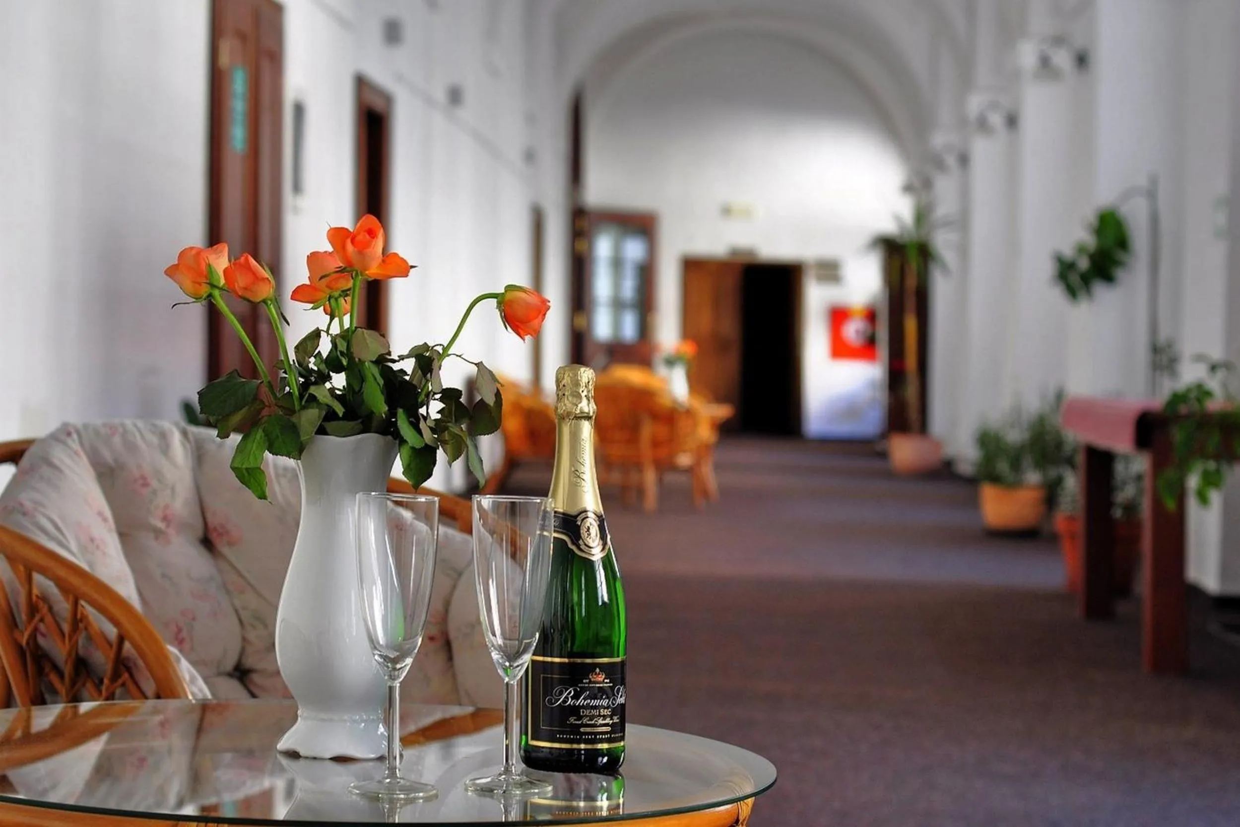 Decorative detail in Zamek Cerveny Hradek