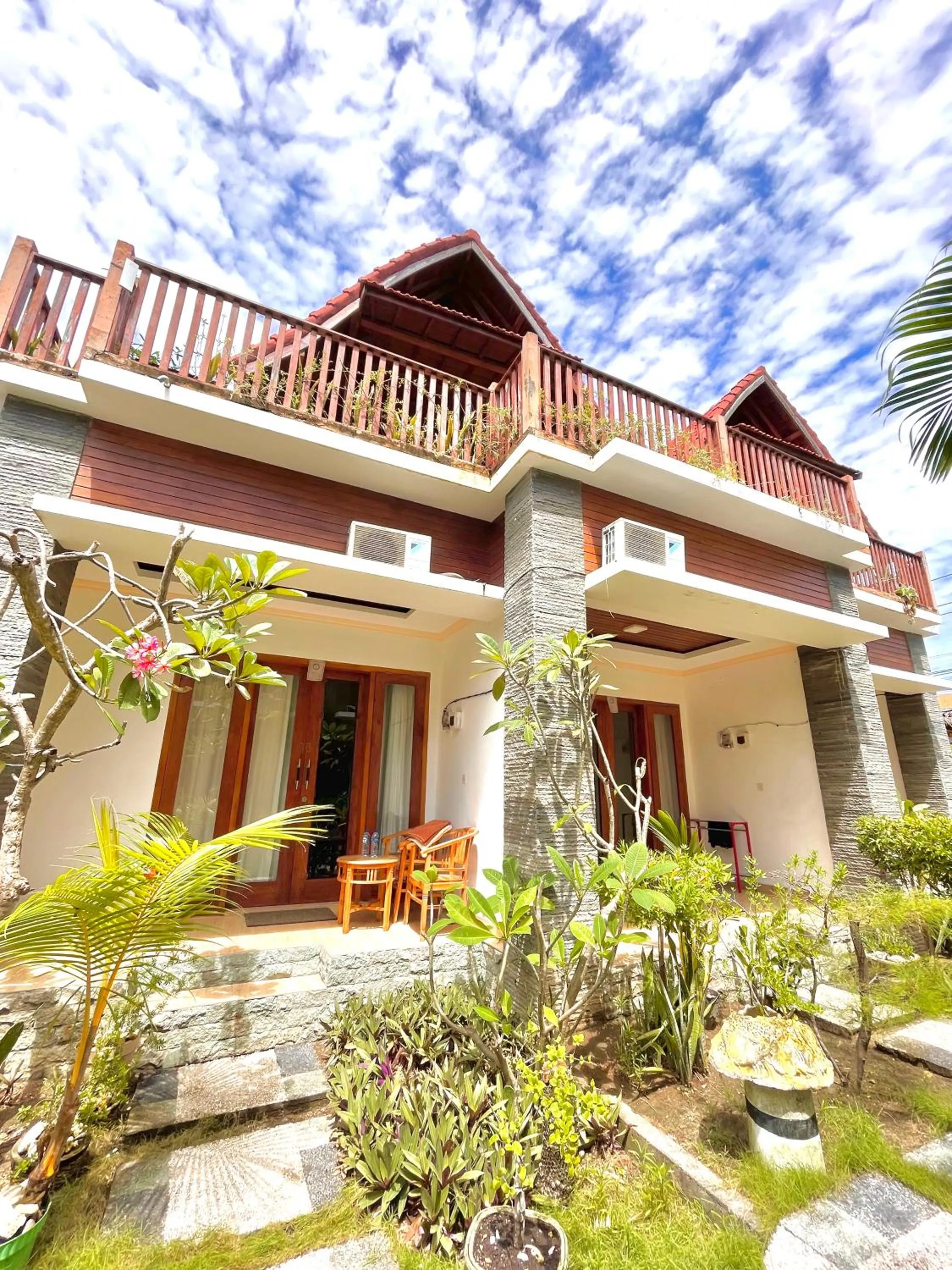 Property building in Ayu Laba Beach Villa and Resto