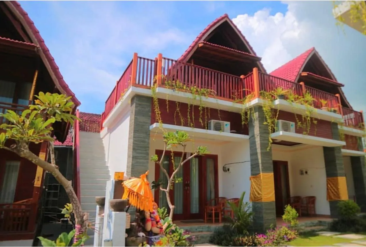 Property building in Ayu Laba Beach Villa and Resto