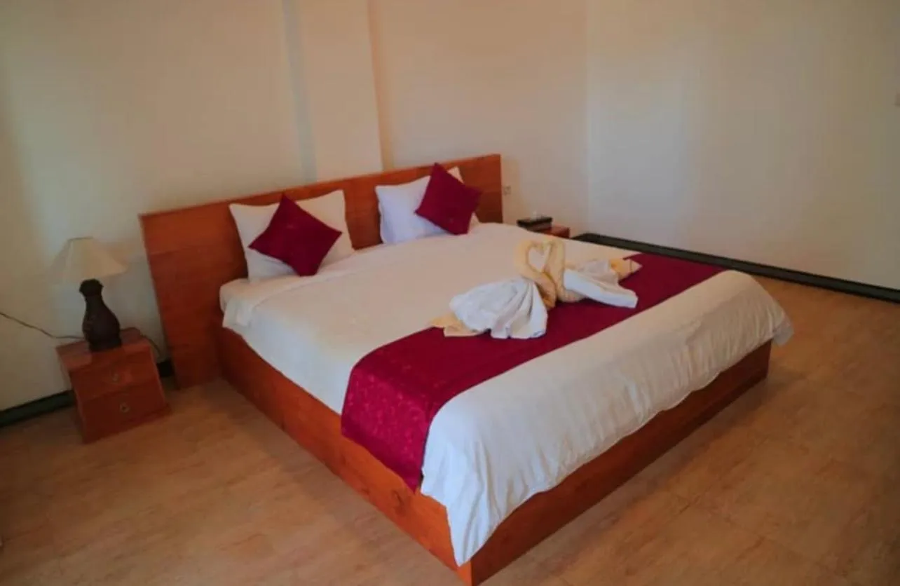 Bedroom, Bed in Ayu Laba Beach Villa and Resto