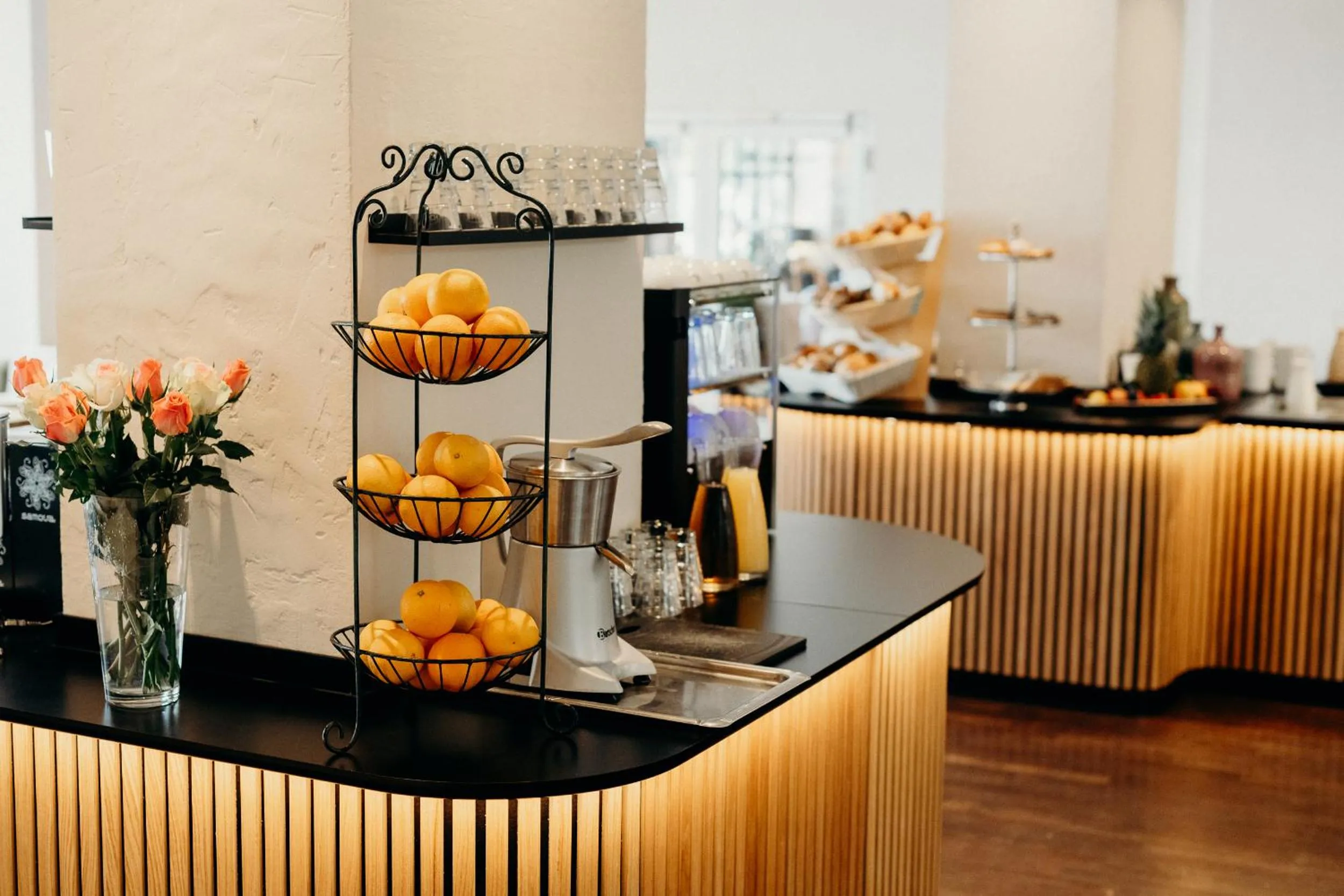 Buffet breakfast in Hotel Crystal