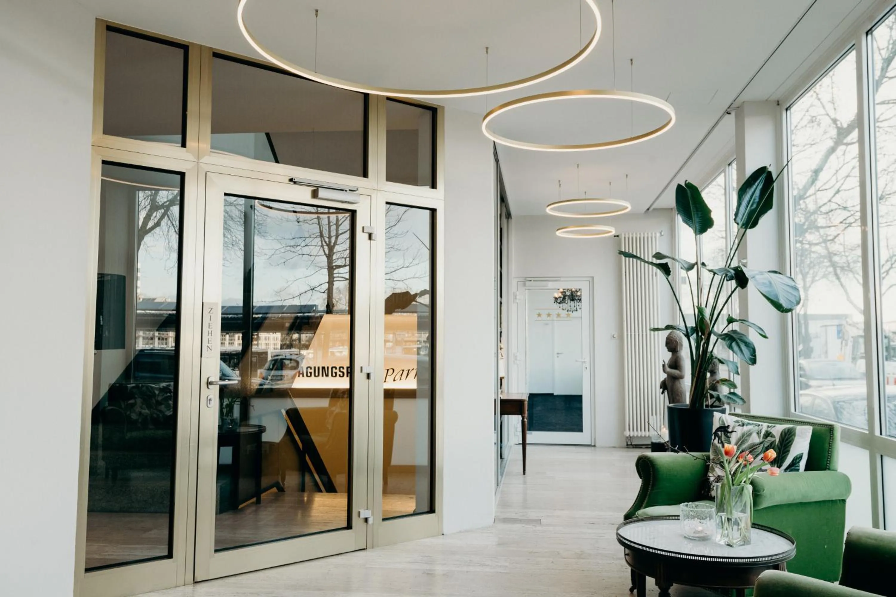 Lobby or reception in Hotel Crystal