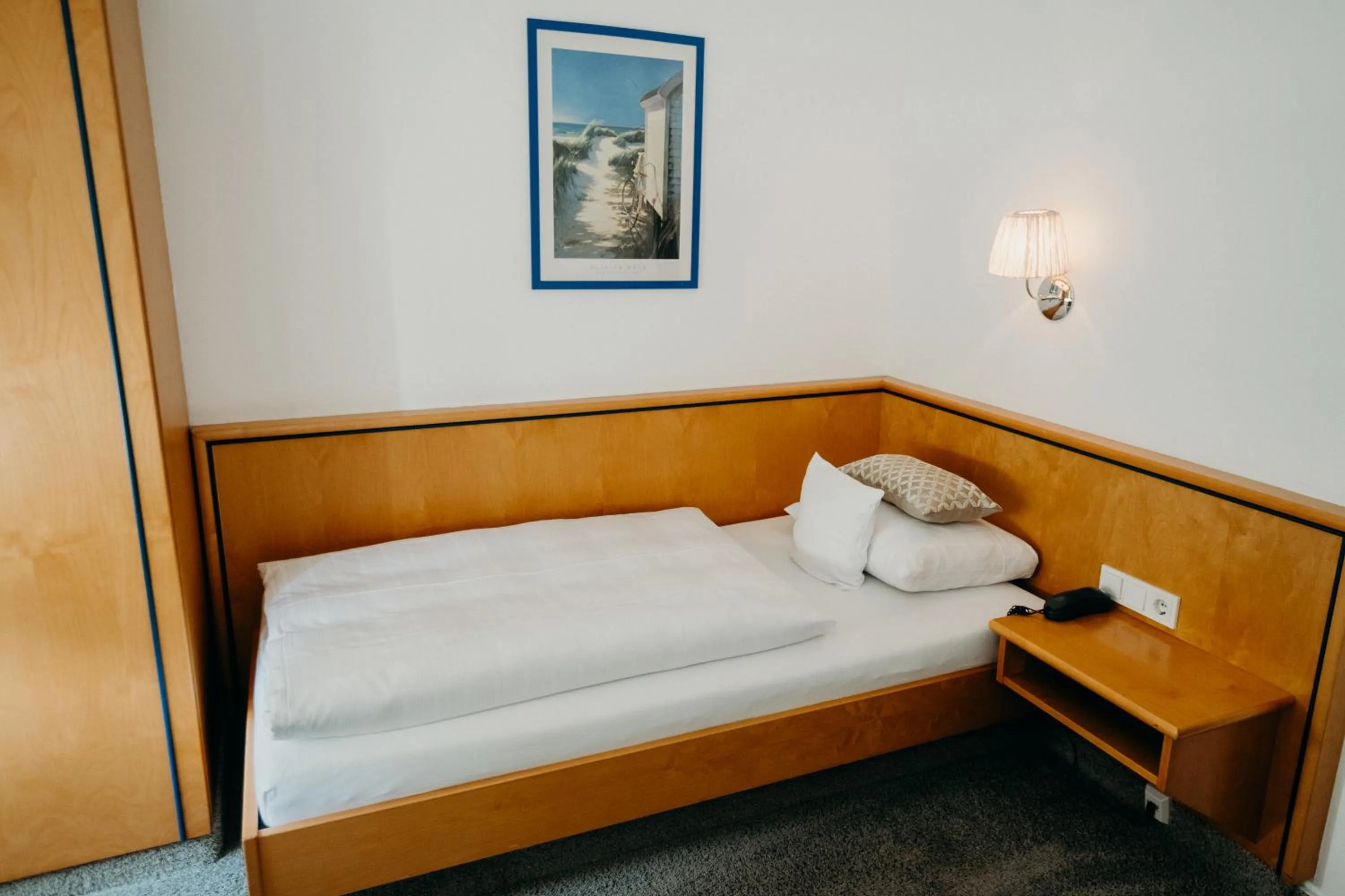 Bed in Hotel Crystal