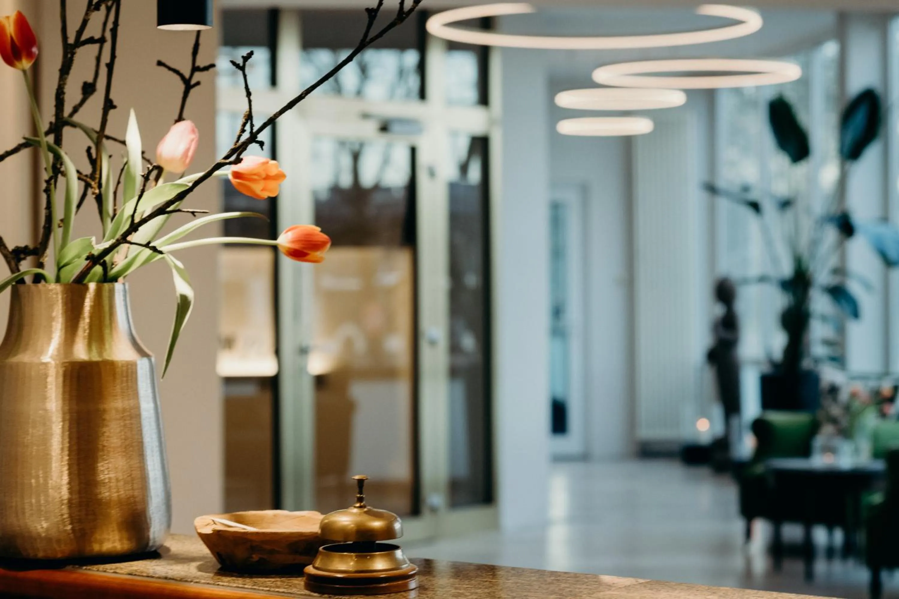 Lobby or reception in Hotel Crystal