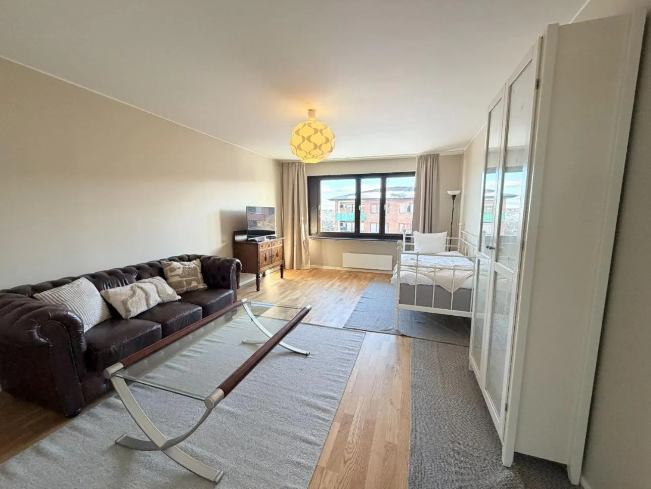 Bed in Fjordhotellet