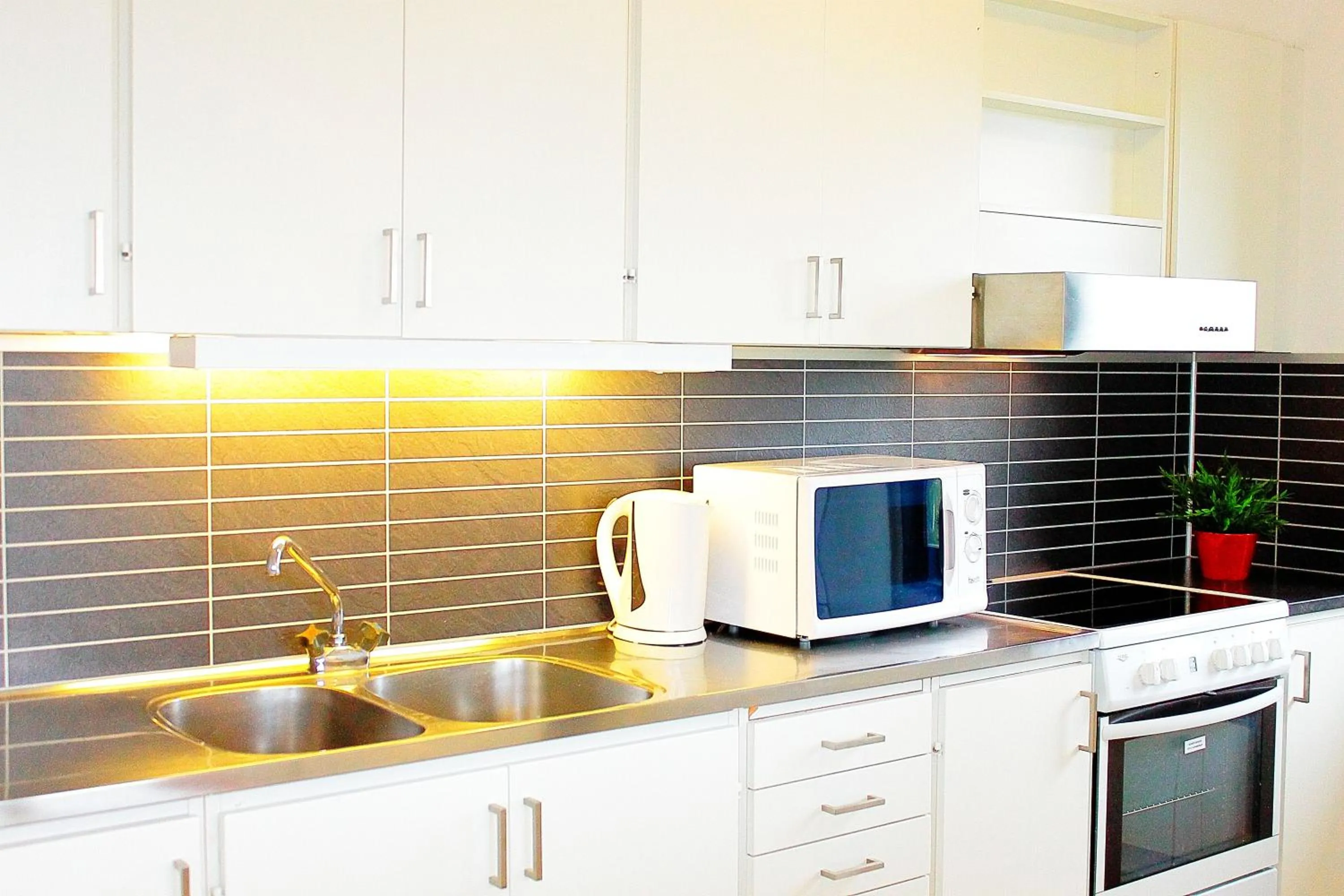 Kitchen or kitchenette in Fjordhotellet