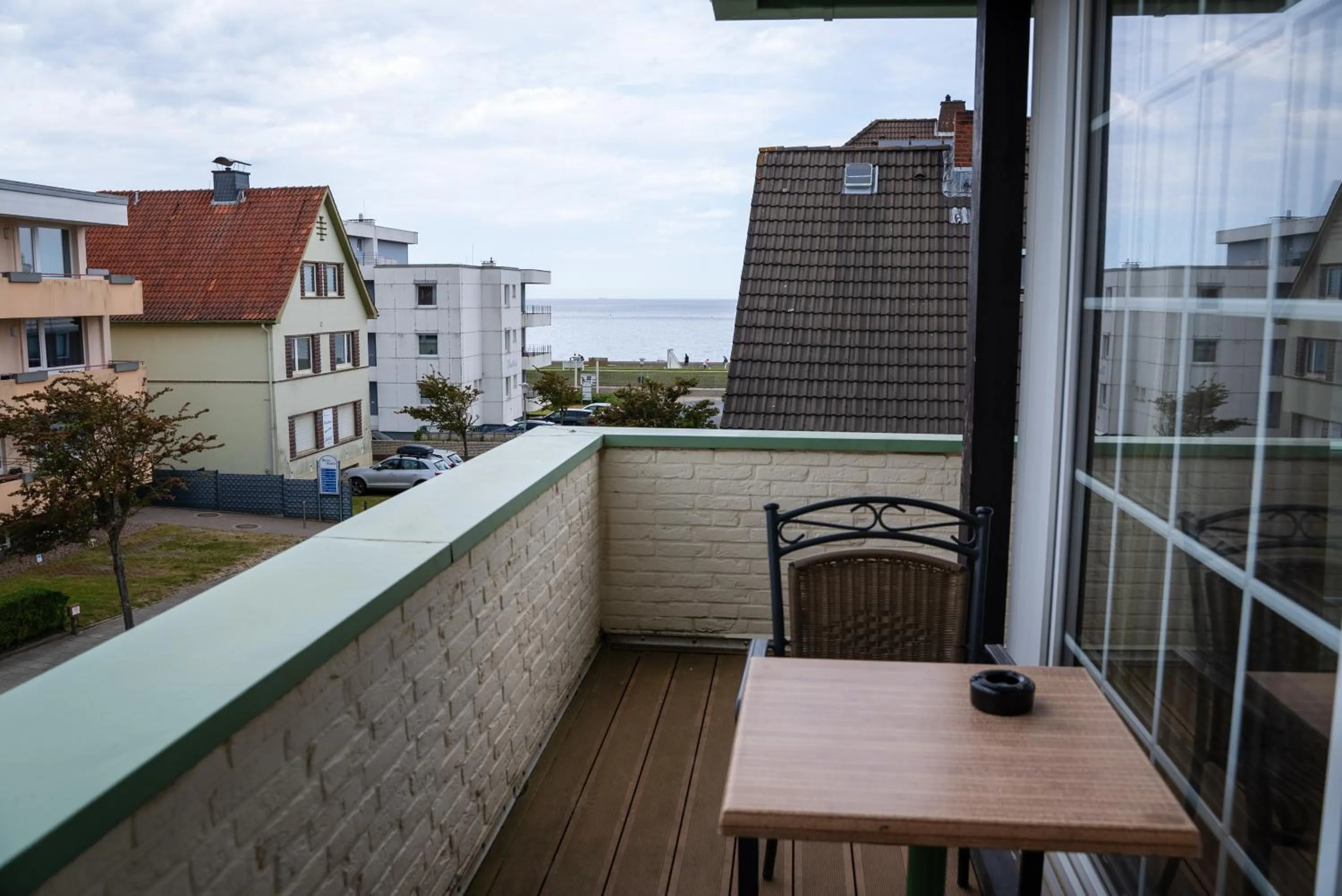 Balcony/Terrace in Hotel Appartement Landhaus Stutzi - Hotel Strandperle