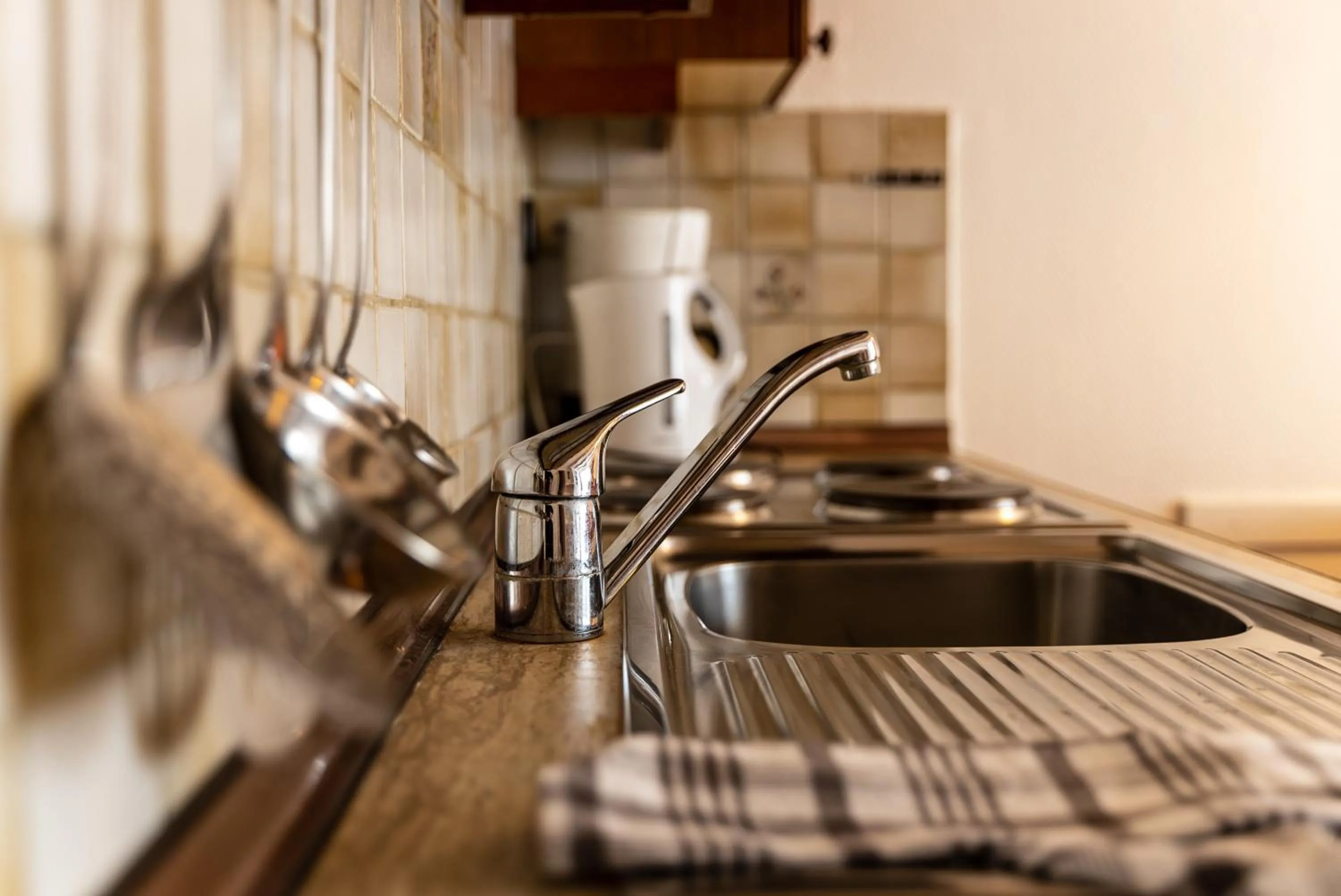 kitchen in Hotel Appartement Landhaus Stutzi - Hotel Strandperle