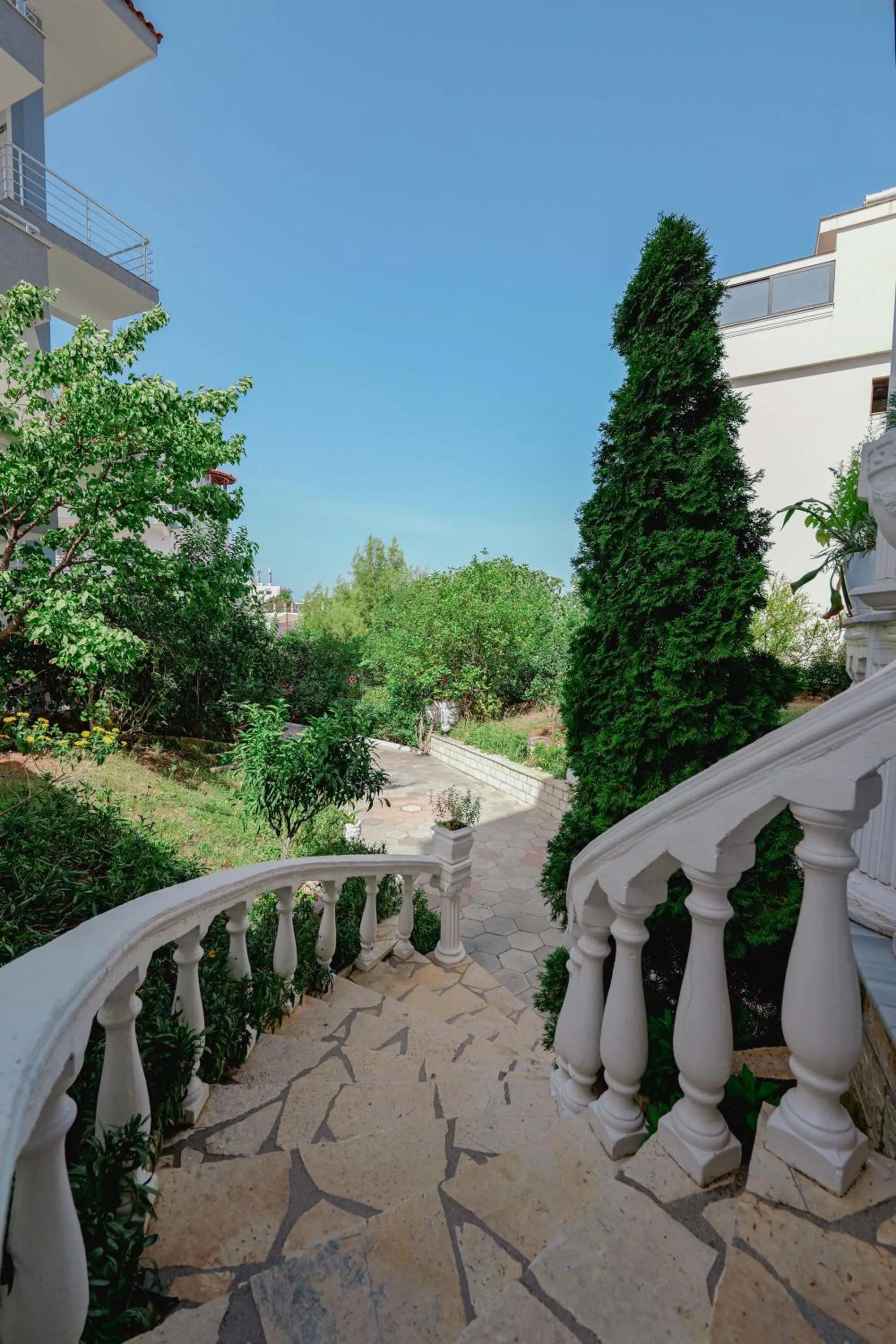 Garden view in Hotel Divo Palace