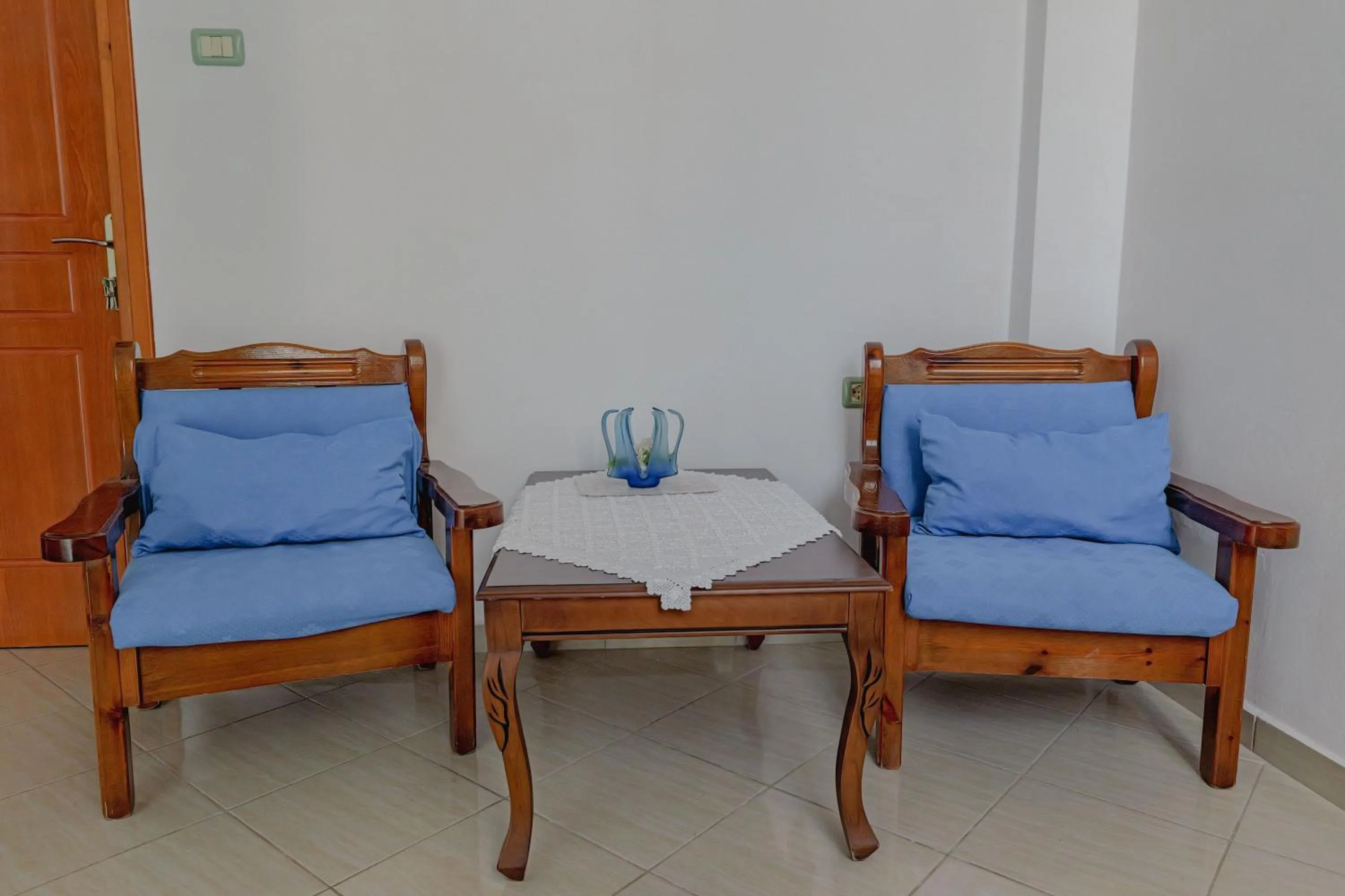 Seating area in Hotel Divo Palace