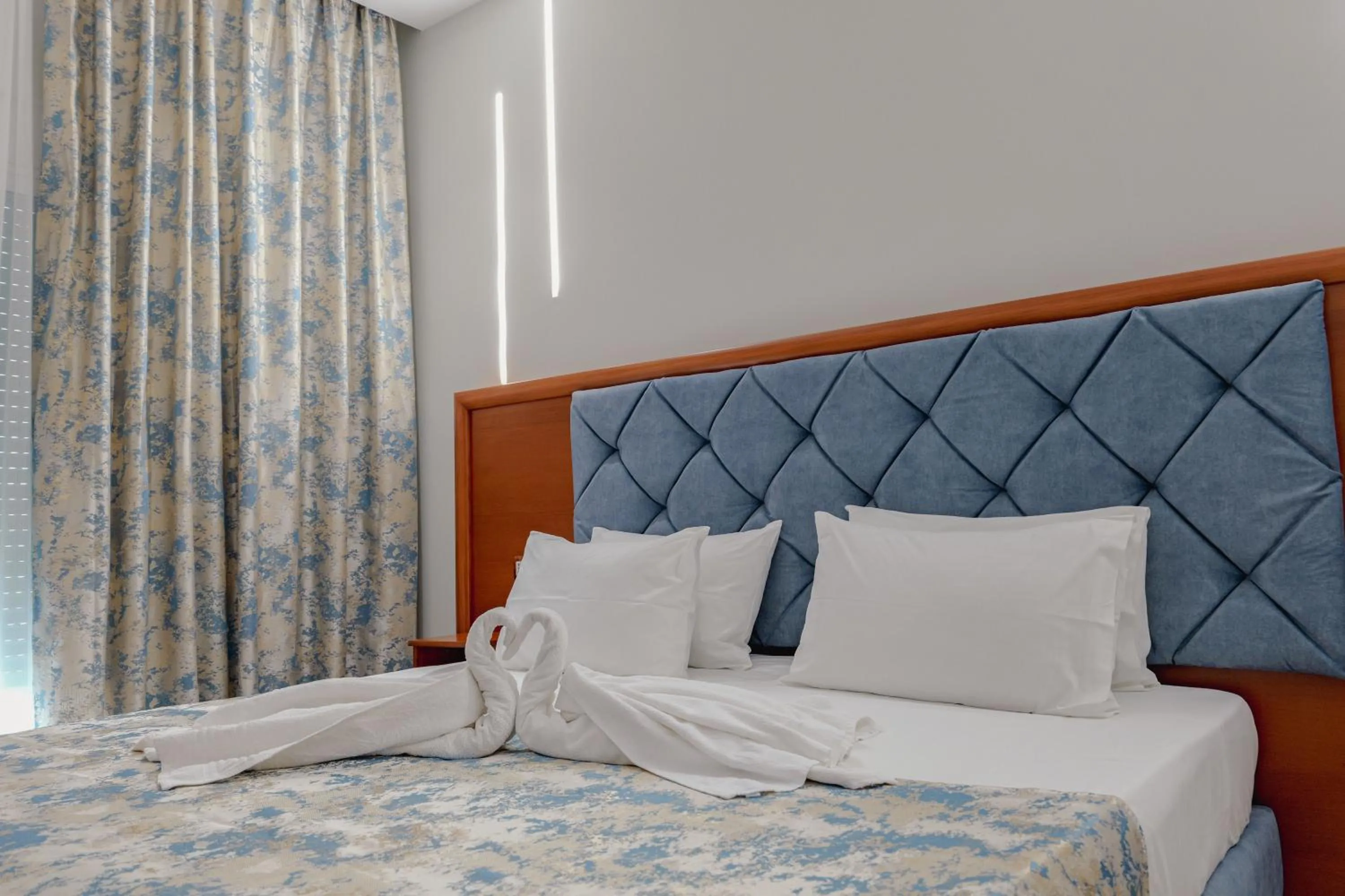 Bed in Hotel Divo Palace