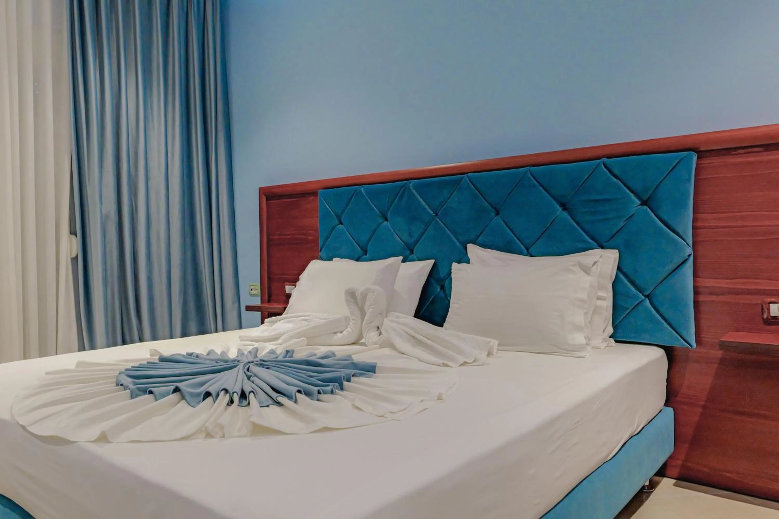 Bed in Hotel Divo Palace