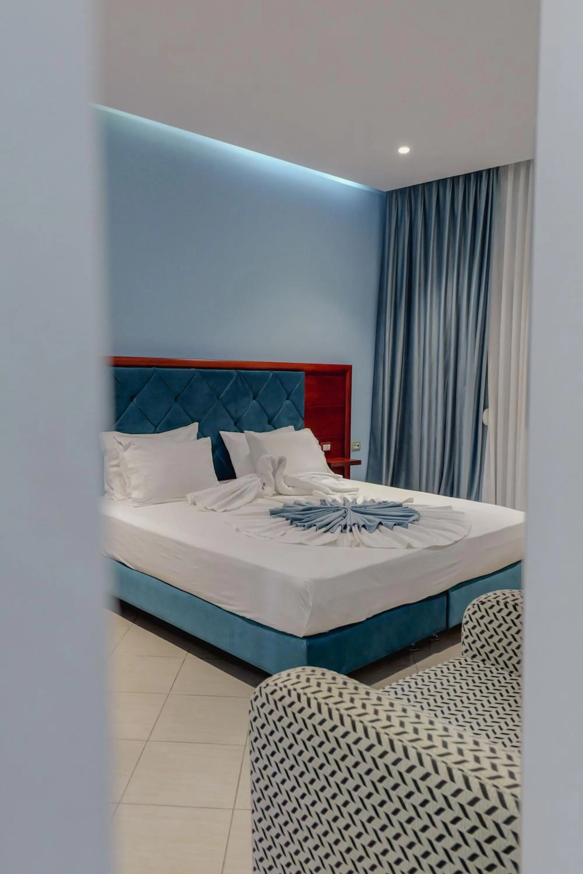 Bed in Hotel Divo Palace